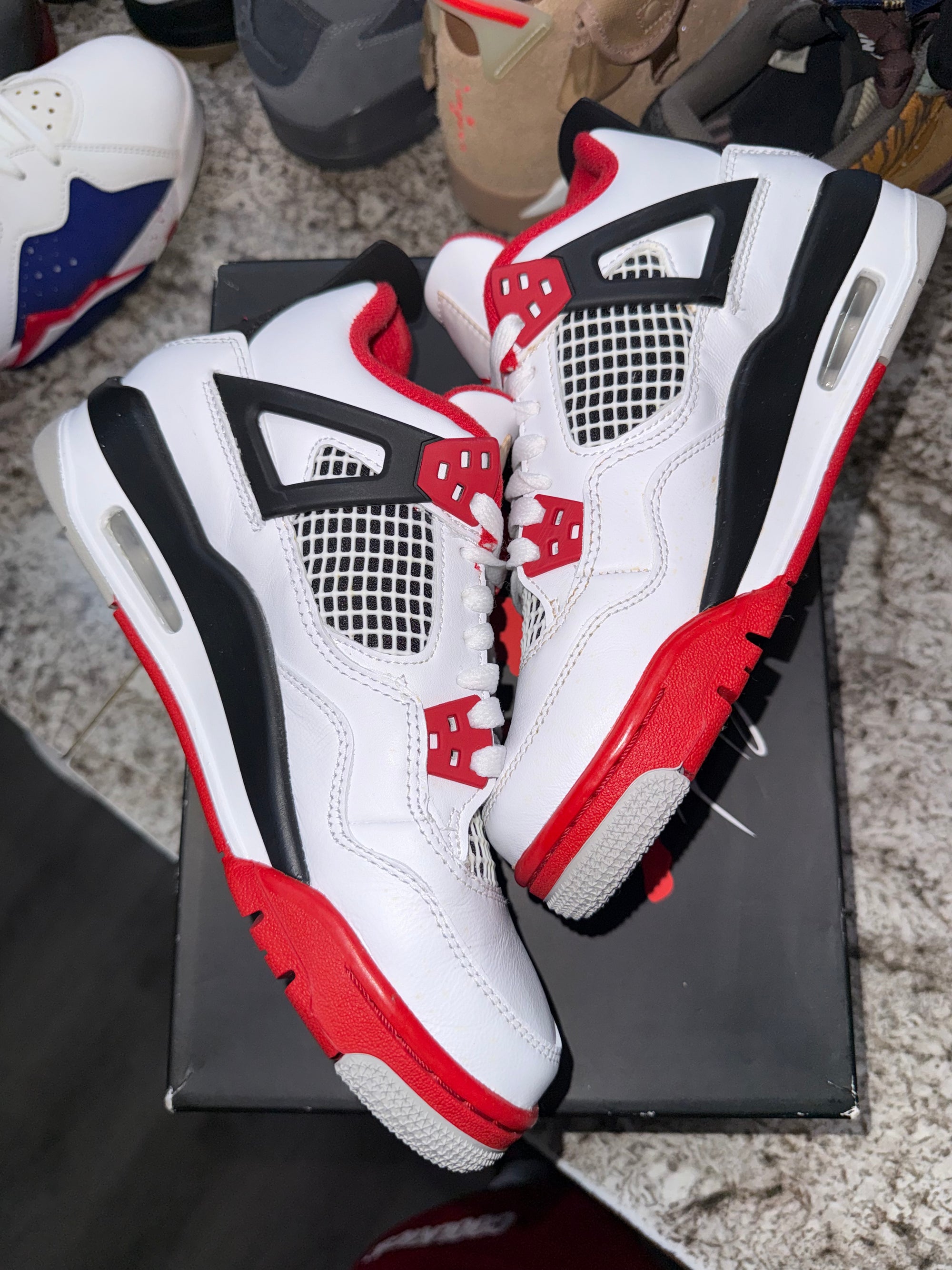 Jordan 4 Retro Fire Red (2020) (GS)