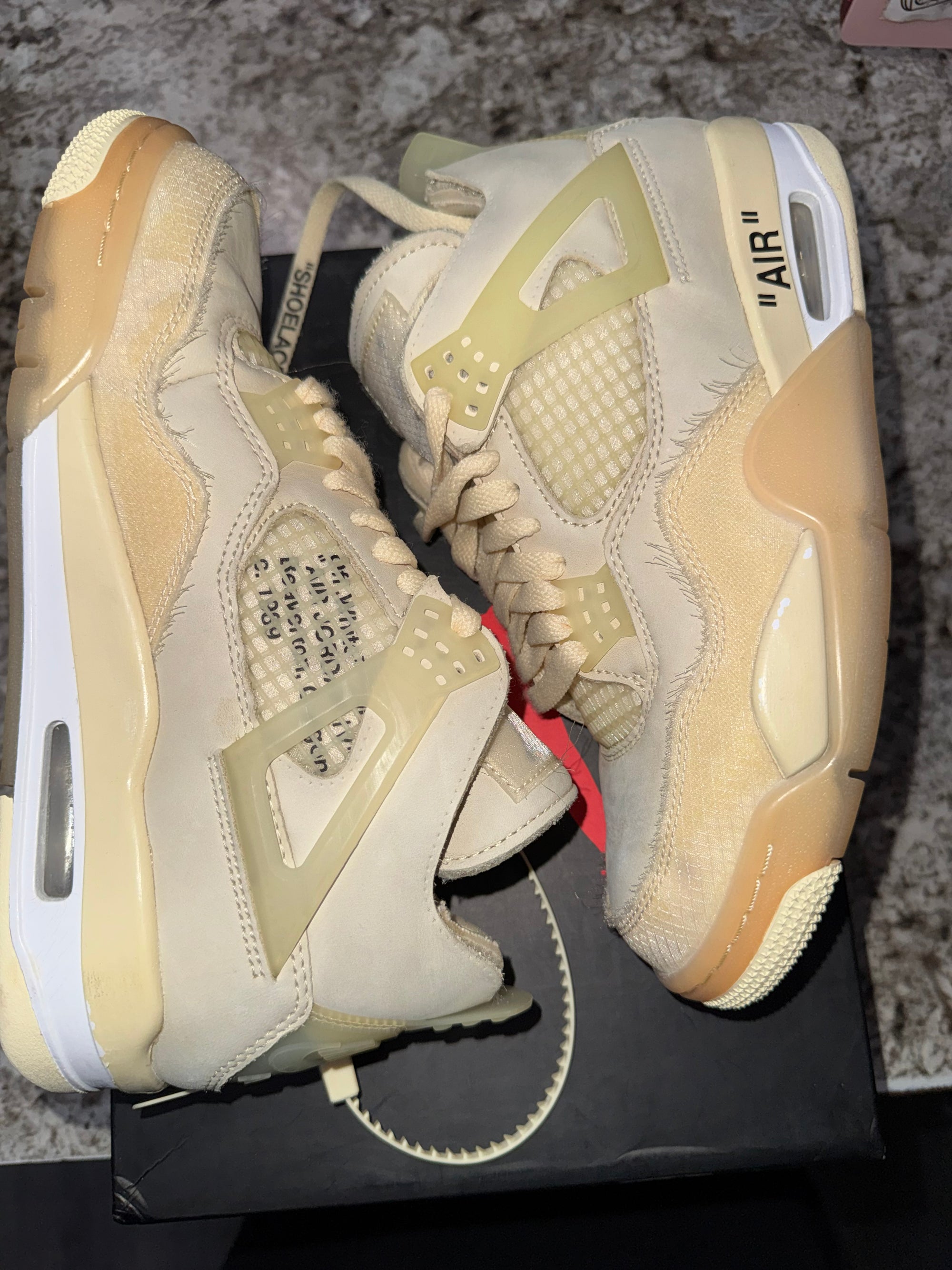Jordan 4 Retro Off-White Sail (Women's)
