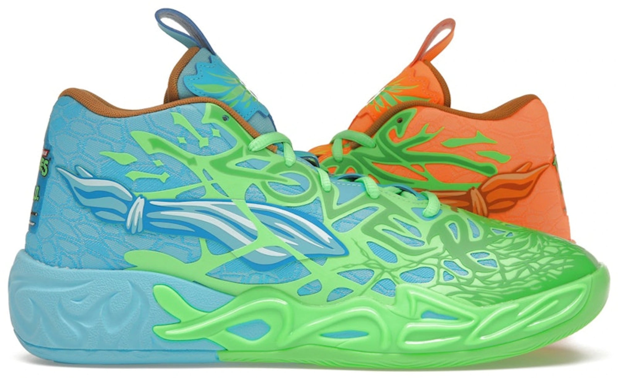 Puma LaMelo Ball MB.04 Teenage Mutant Ninja Turtles Leonardo & Michelangelo