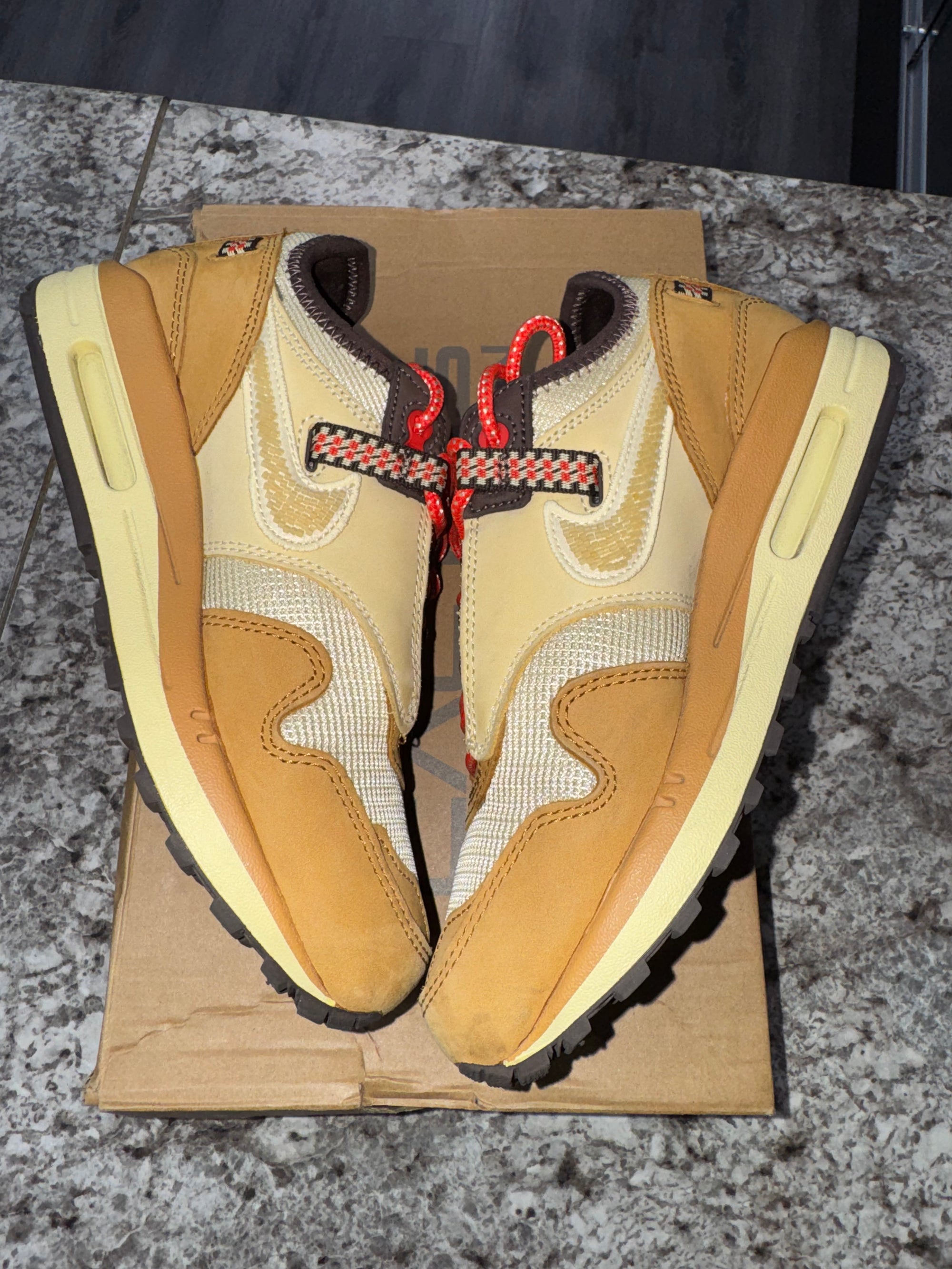 Nike Air Max 1 Travis Scott Cactus Jack Baroque Brown