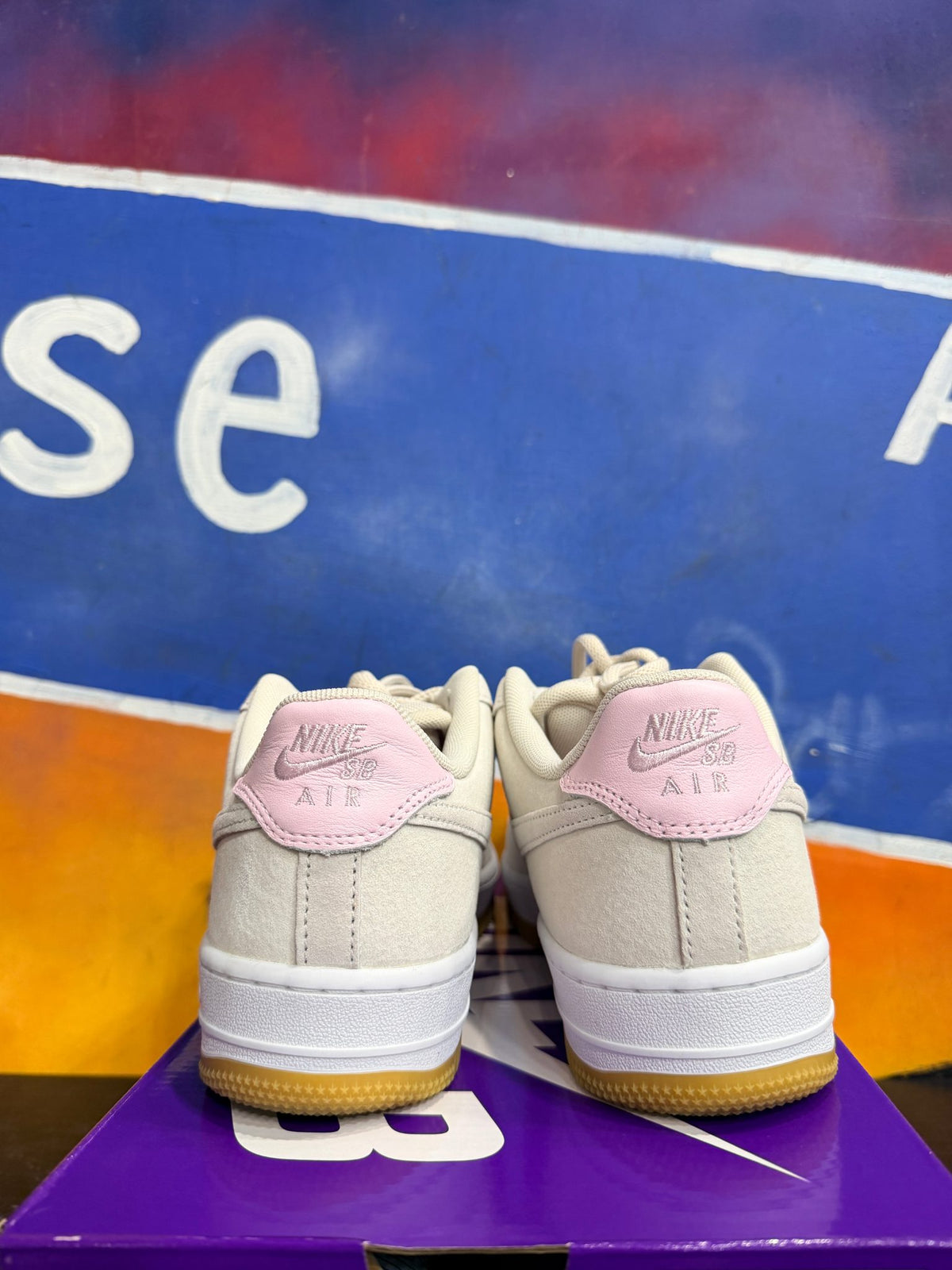 Nike Air Force 1 Low SB Light Orewood Brown Pink