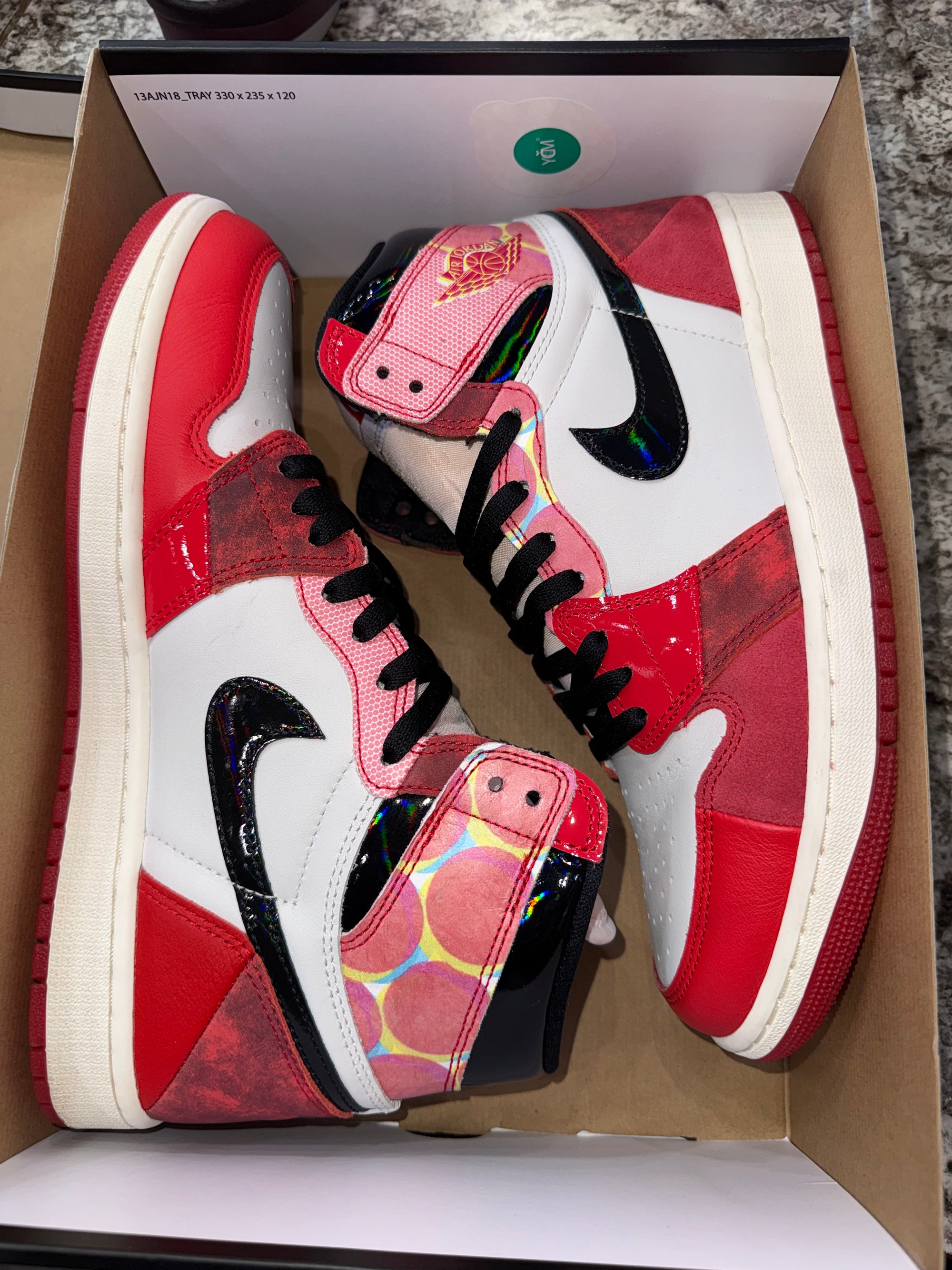 Jordan 1 Retro High OG Spider-Man Across the Spider-Verse