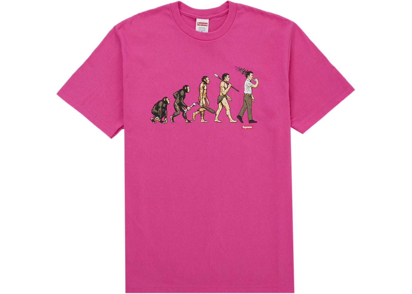 FW26 Supreme Evolution Tee Fuchsia
