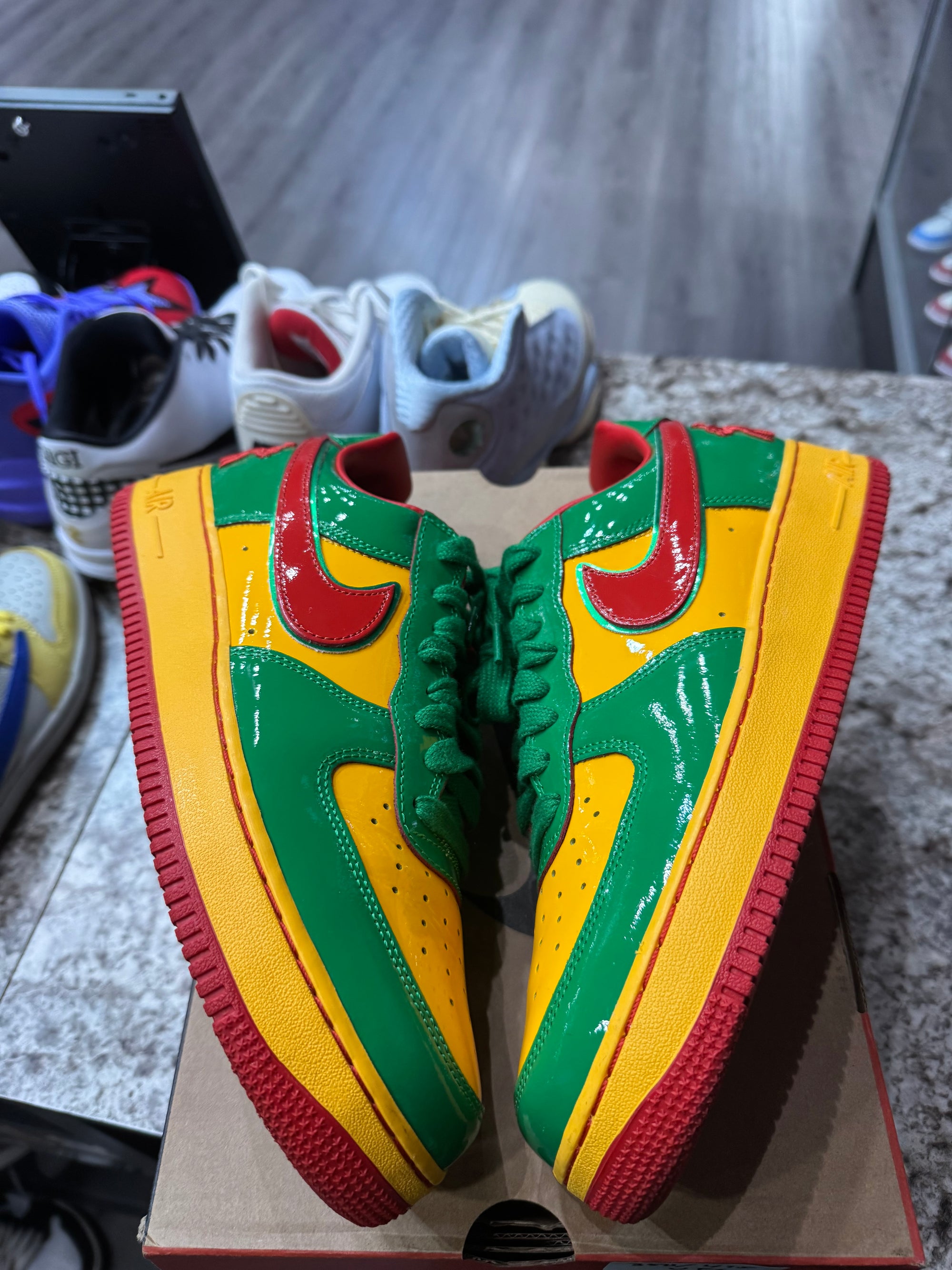 Nike Air Force 1 Low Lil Yachty Concrete Boys Lucky Green