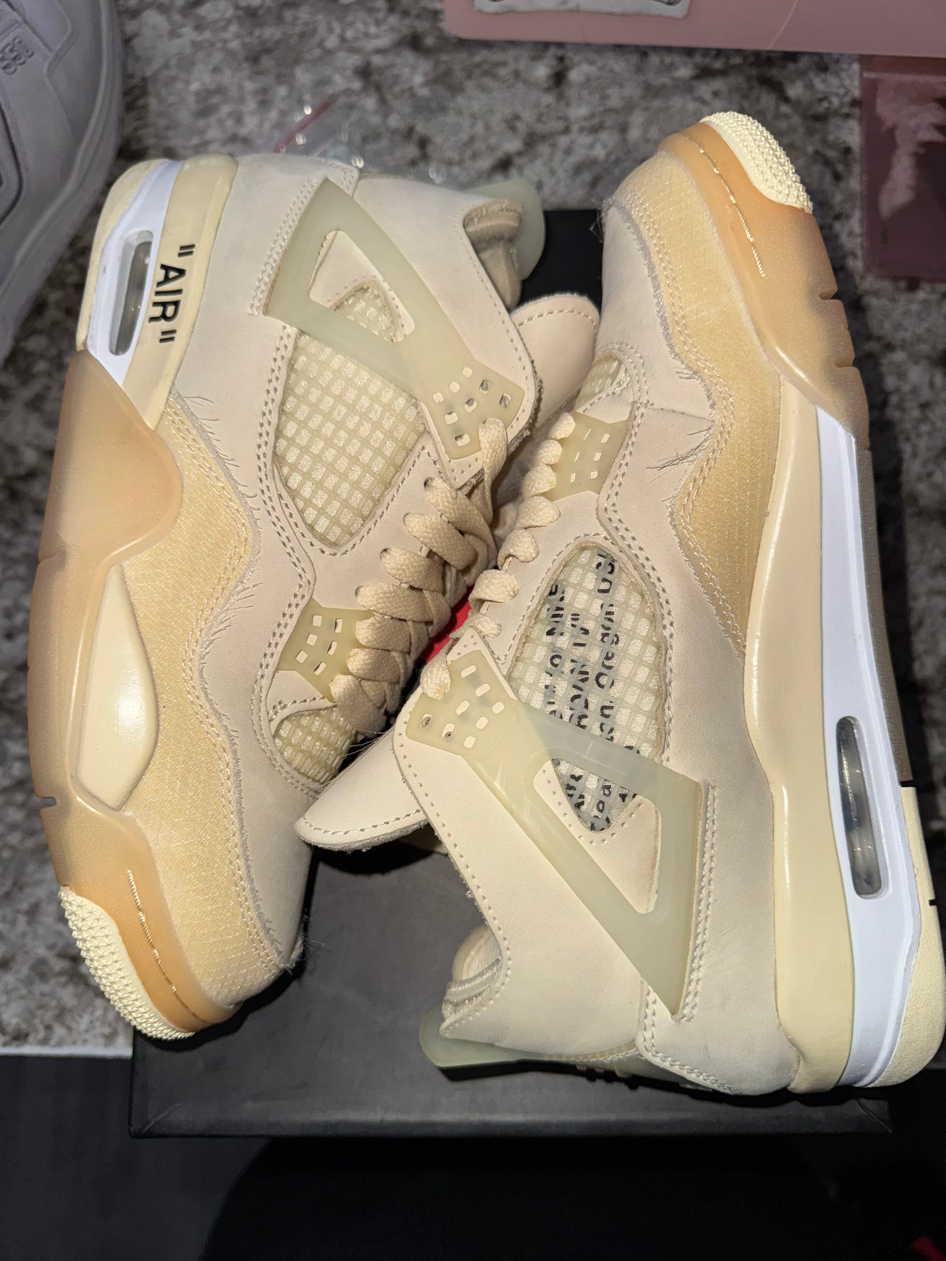 Jordan 4 Retro Off-White Sail (Women's)