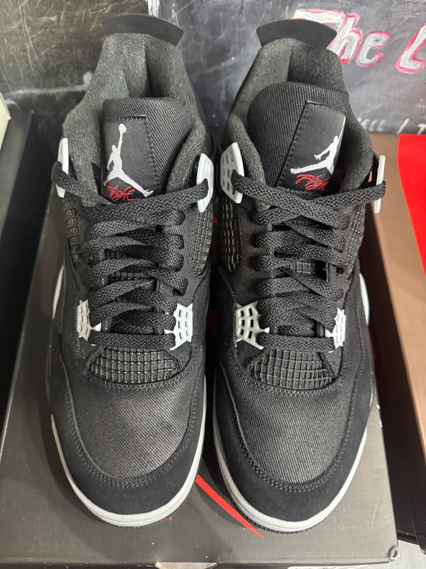 Jordan 4 Retro SE Black Canvas