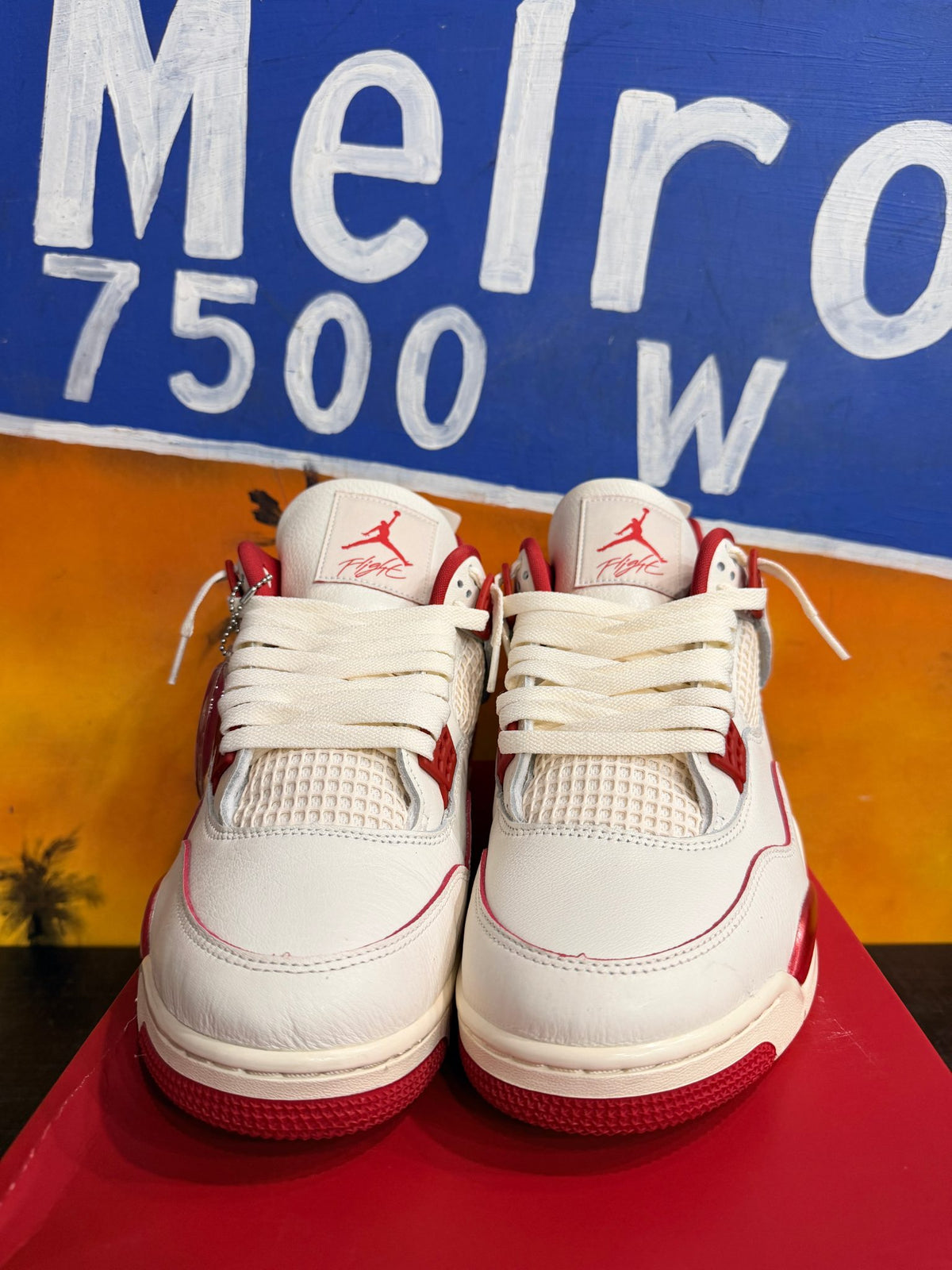 Jordan 4 Retro Valentine's Day Sierra Red (Women's)