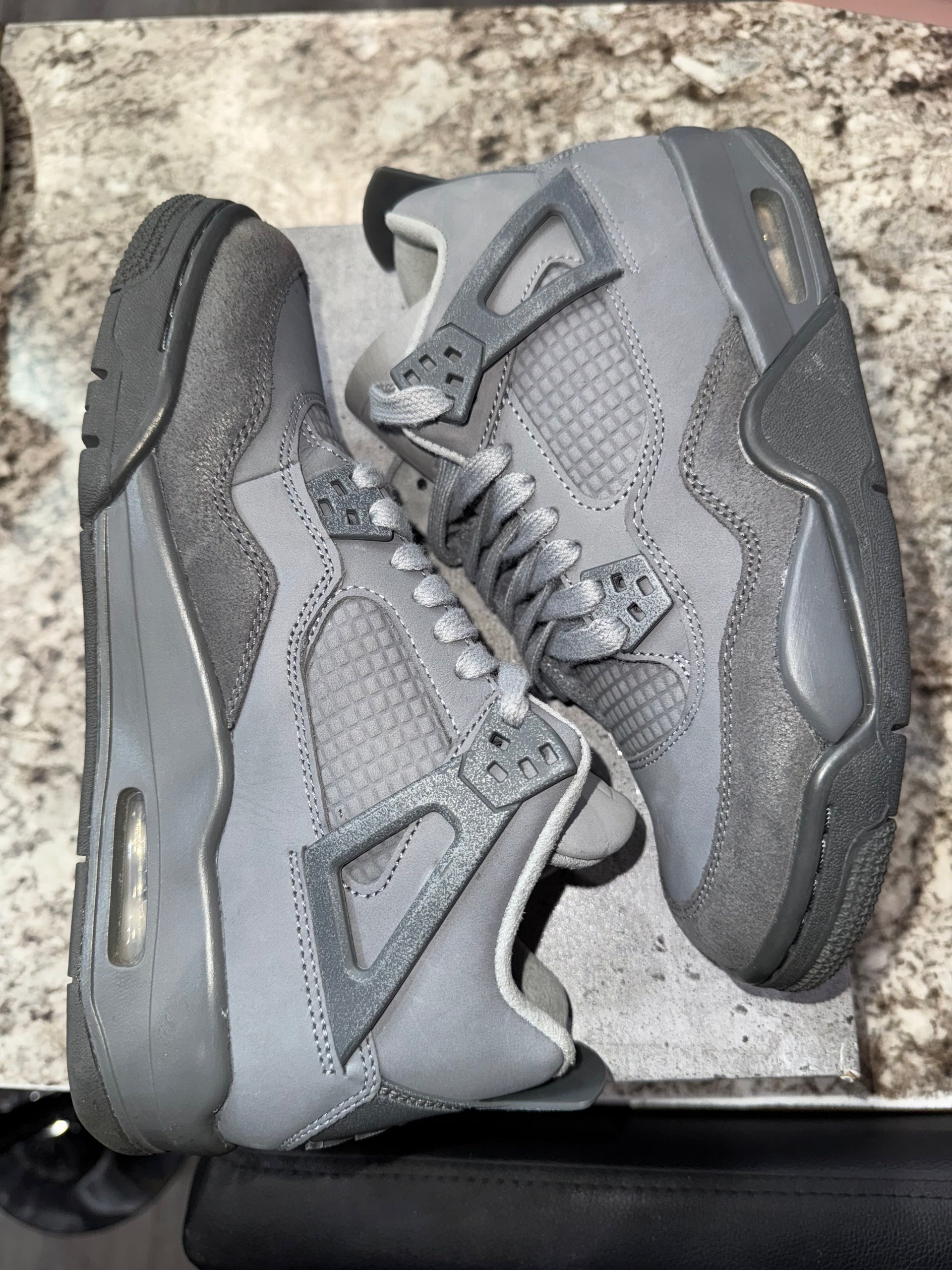 Jordan 4 Retro SE Paris Olympics Wet Cement (GS)