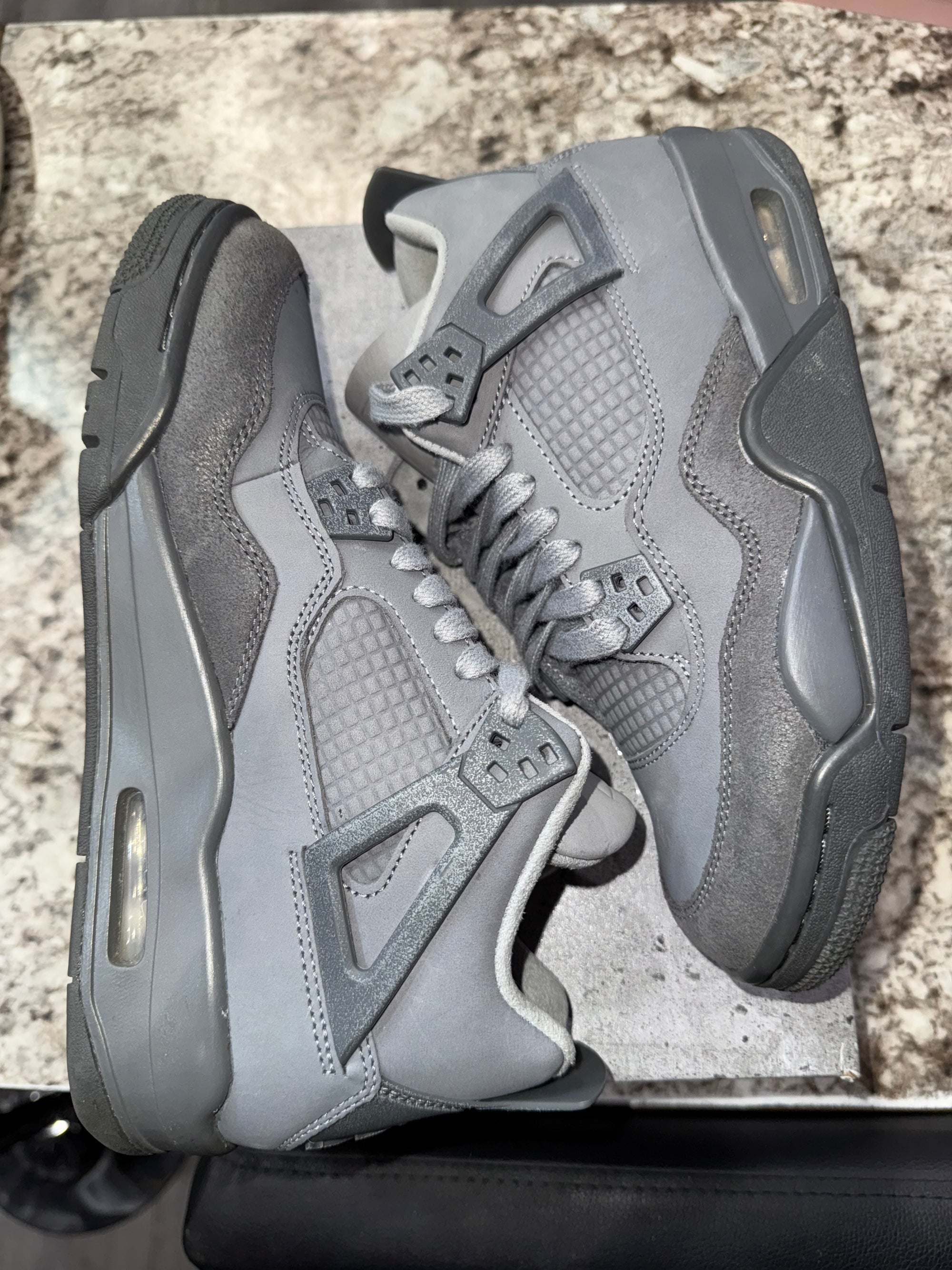 Jordan 4 Retro SE Paris Olympics Wet Cement (GS)
