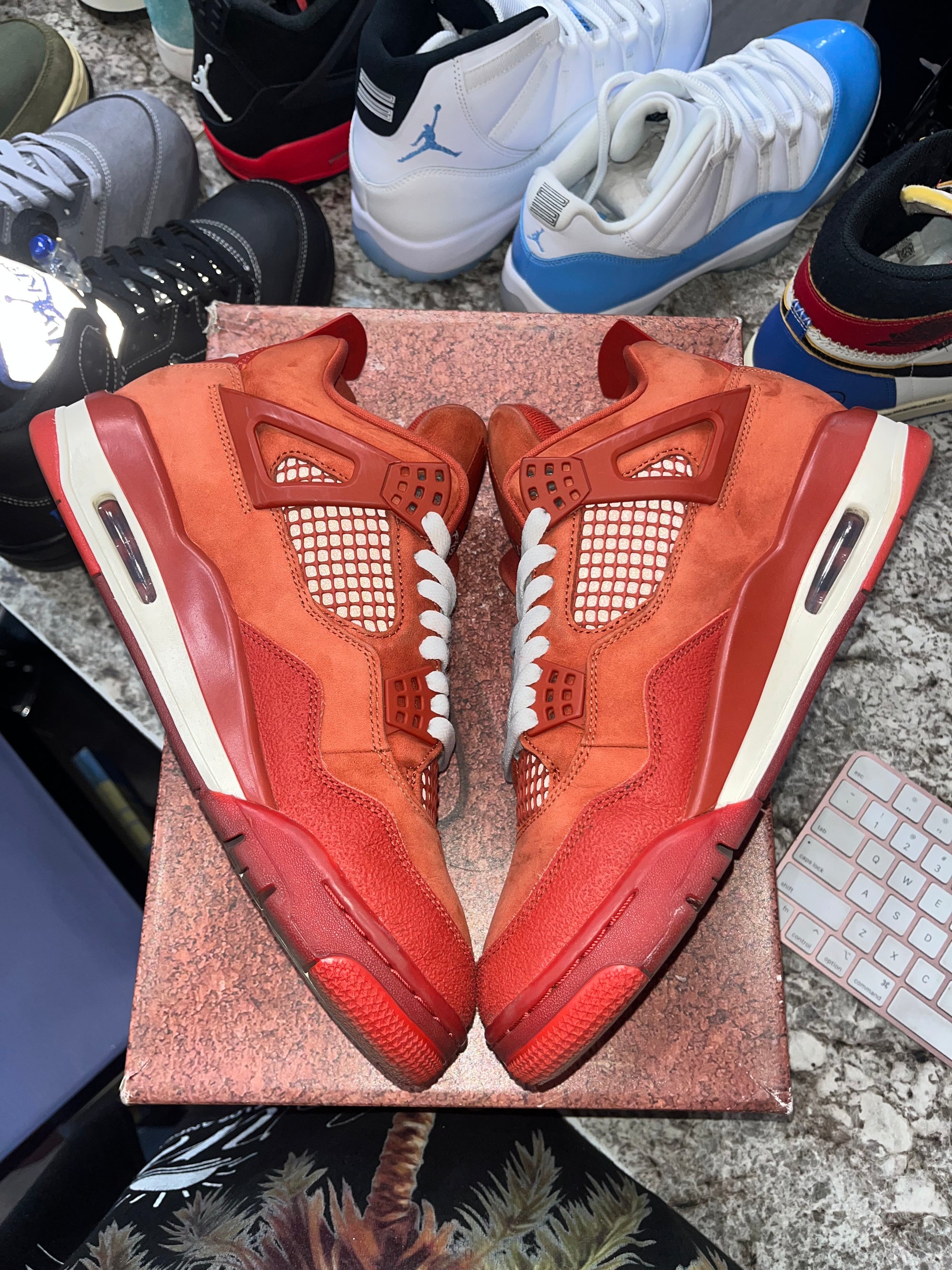 Air Jordan 4 Retro OG SP Nigel Sylvester Brick by Brick