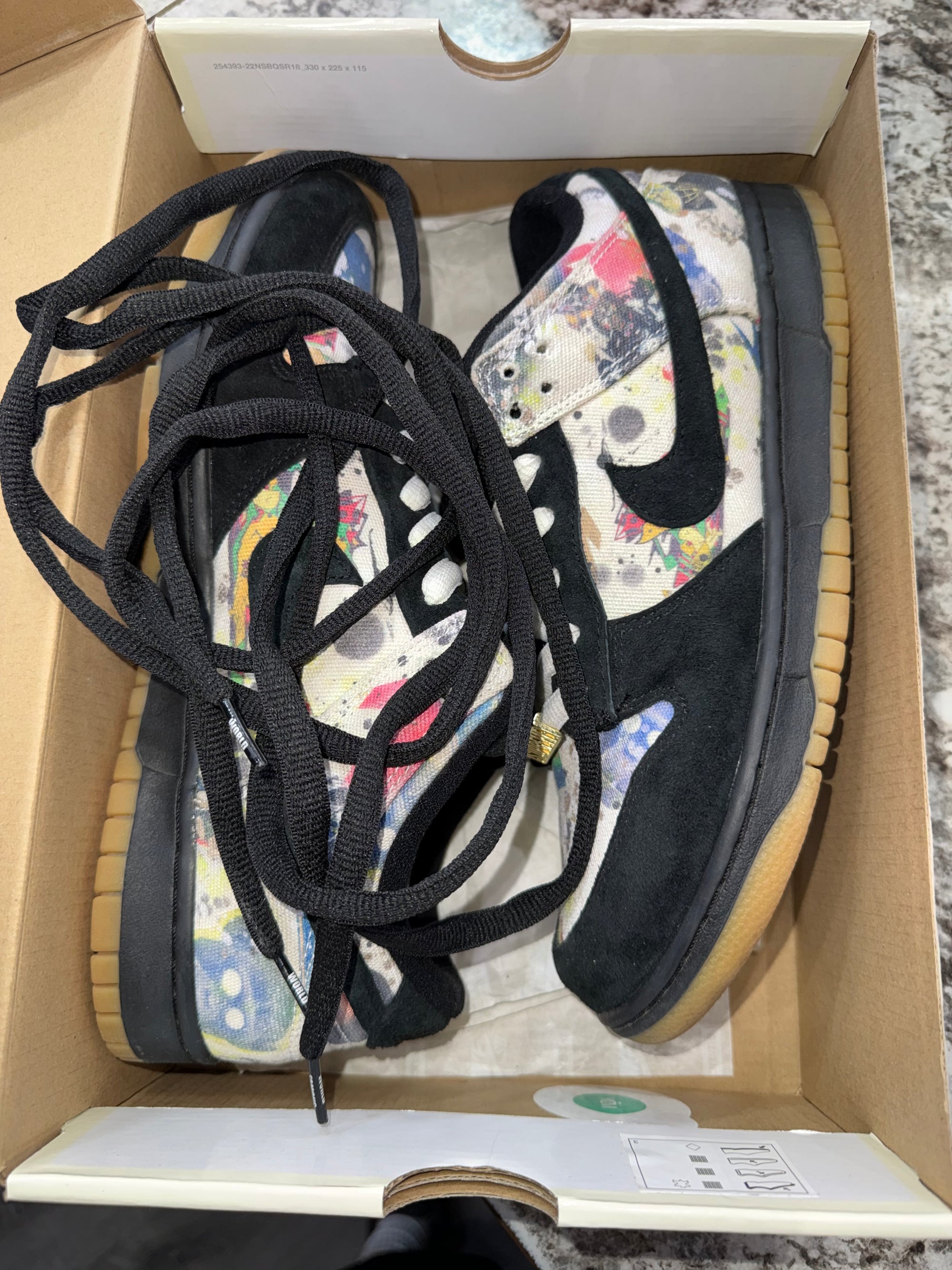 Nike SB Dunk Low Supreme Rammellzee