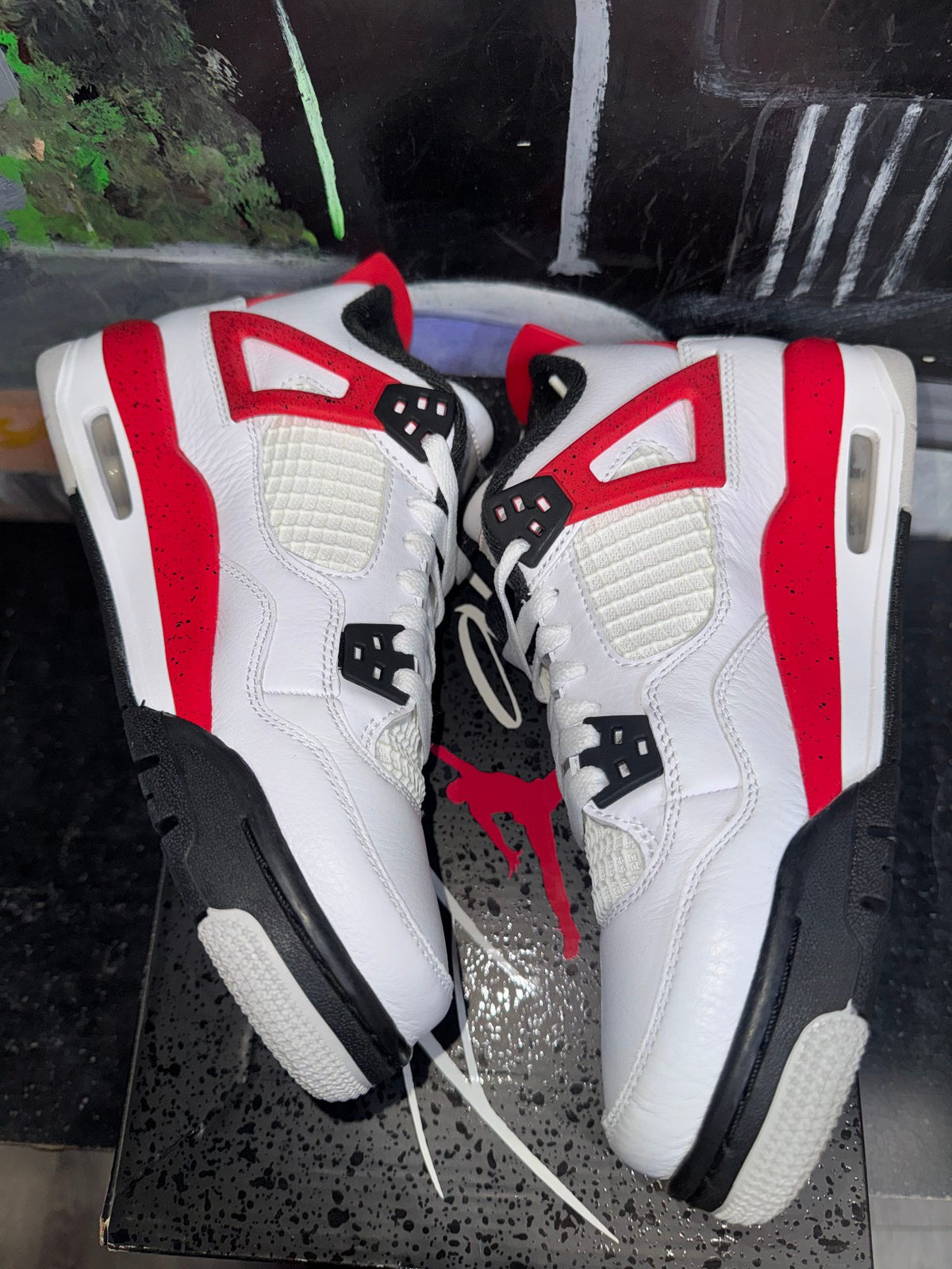 Jordan 4 Retro Red Cement (GS)
