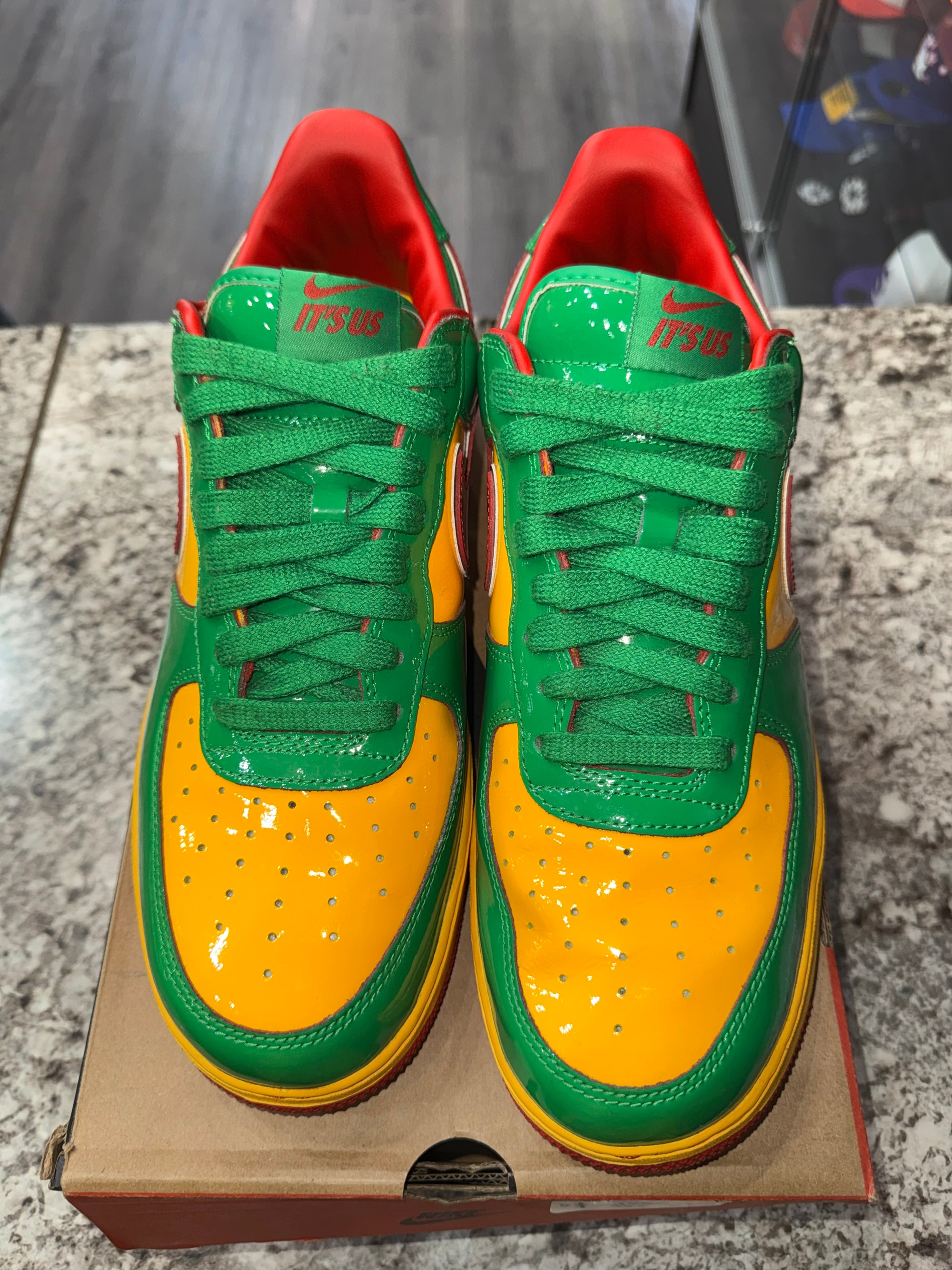 Nike Air Force 1 Low Lil Yachty Concrete Boys Lucky Green