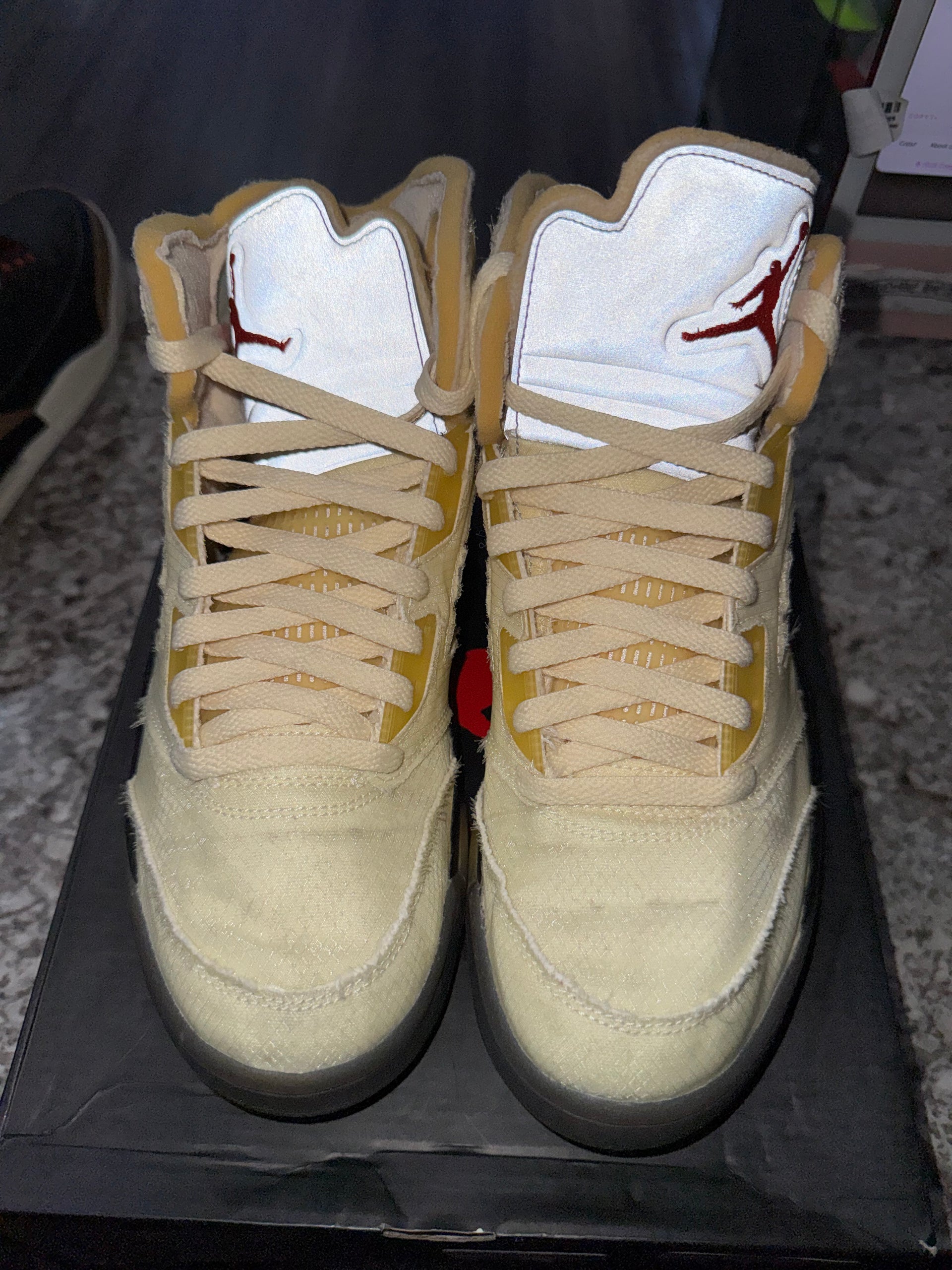 Jordan 5 Retro Off-White Sail