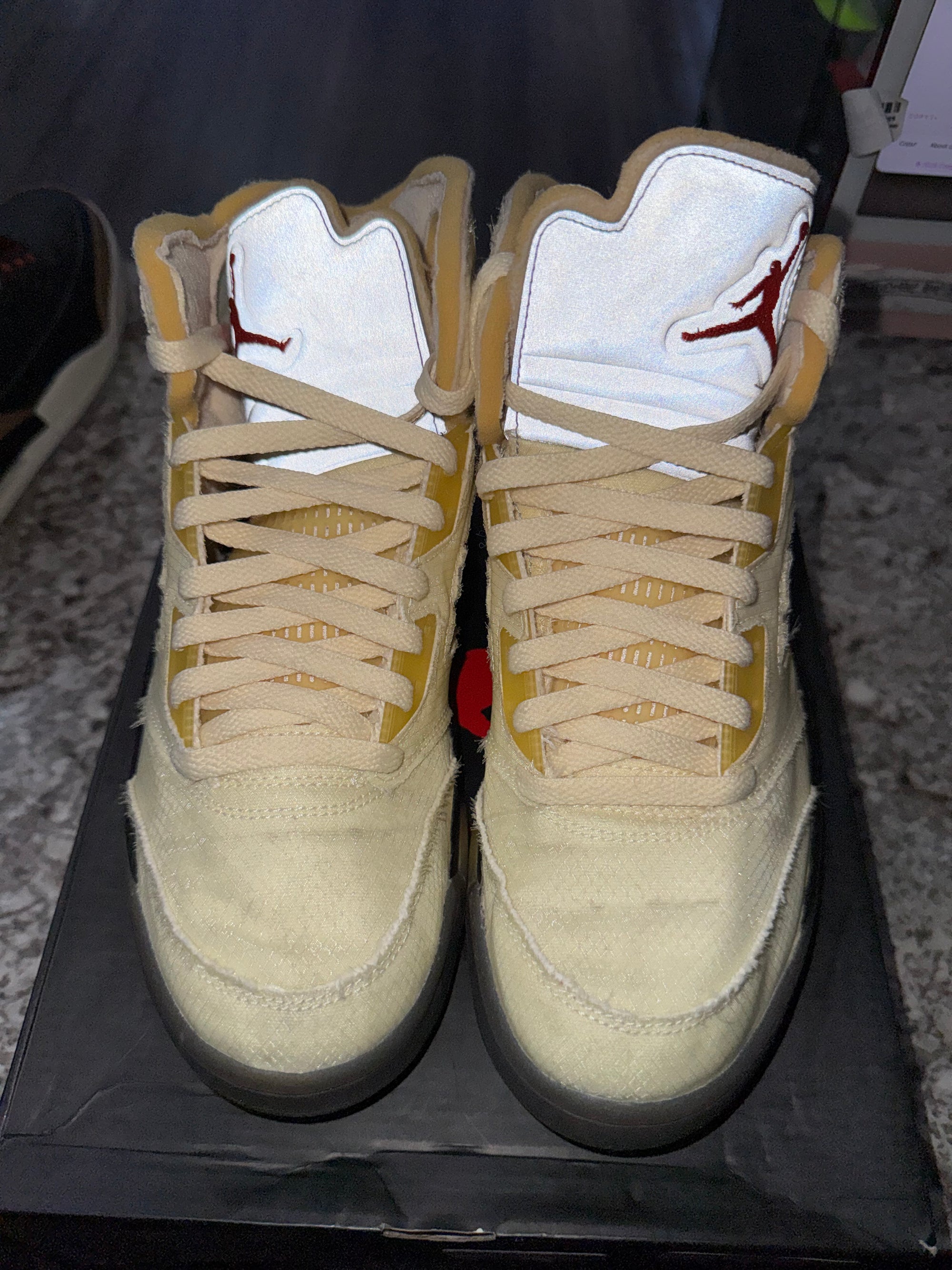 Jordan 5 Retro Off-White Sail
