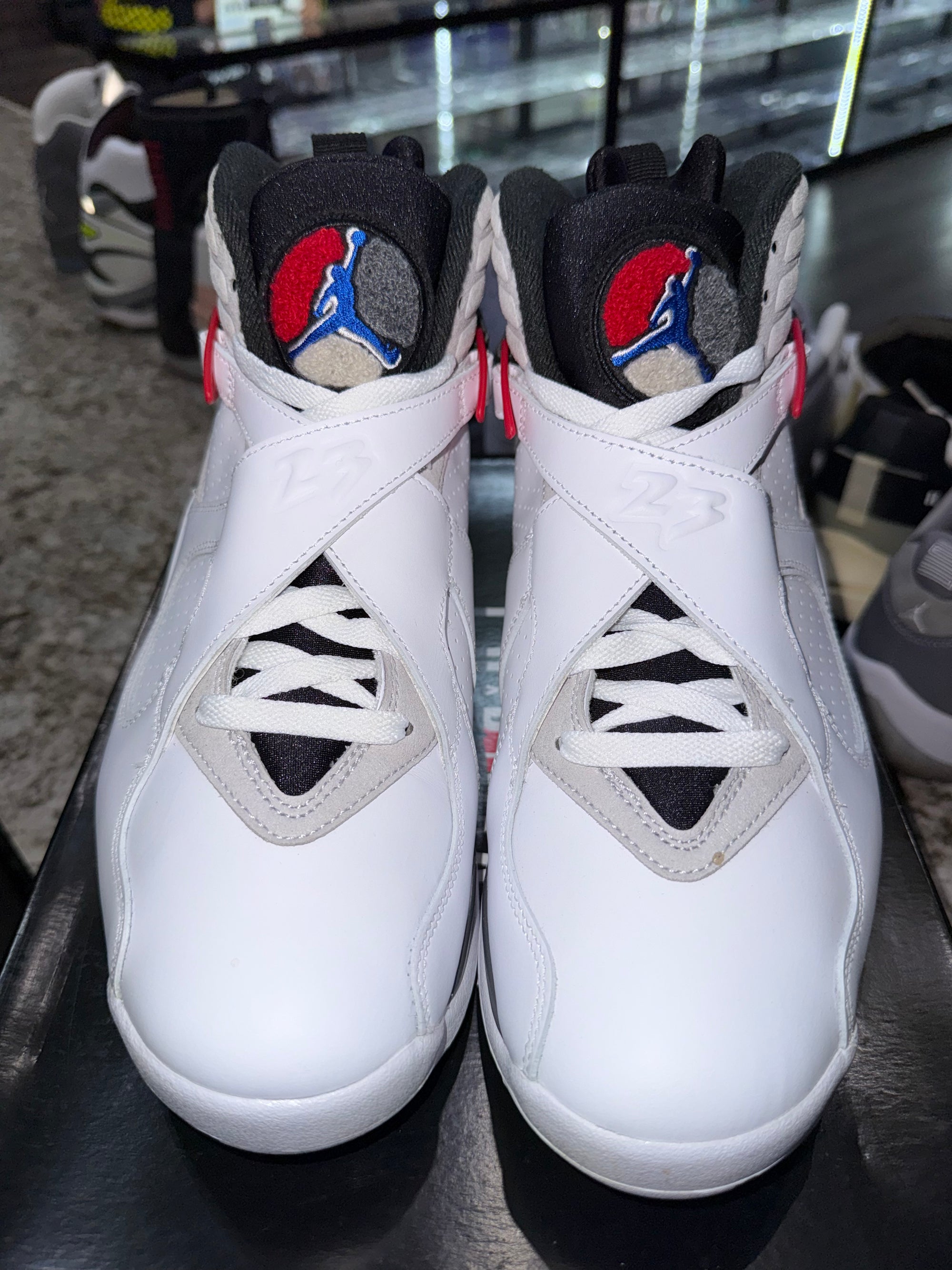 Jordan 8 Retro White True Red (2025)
