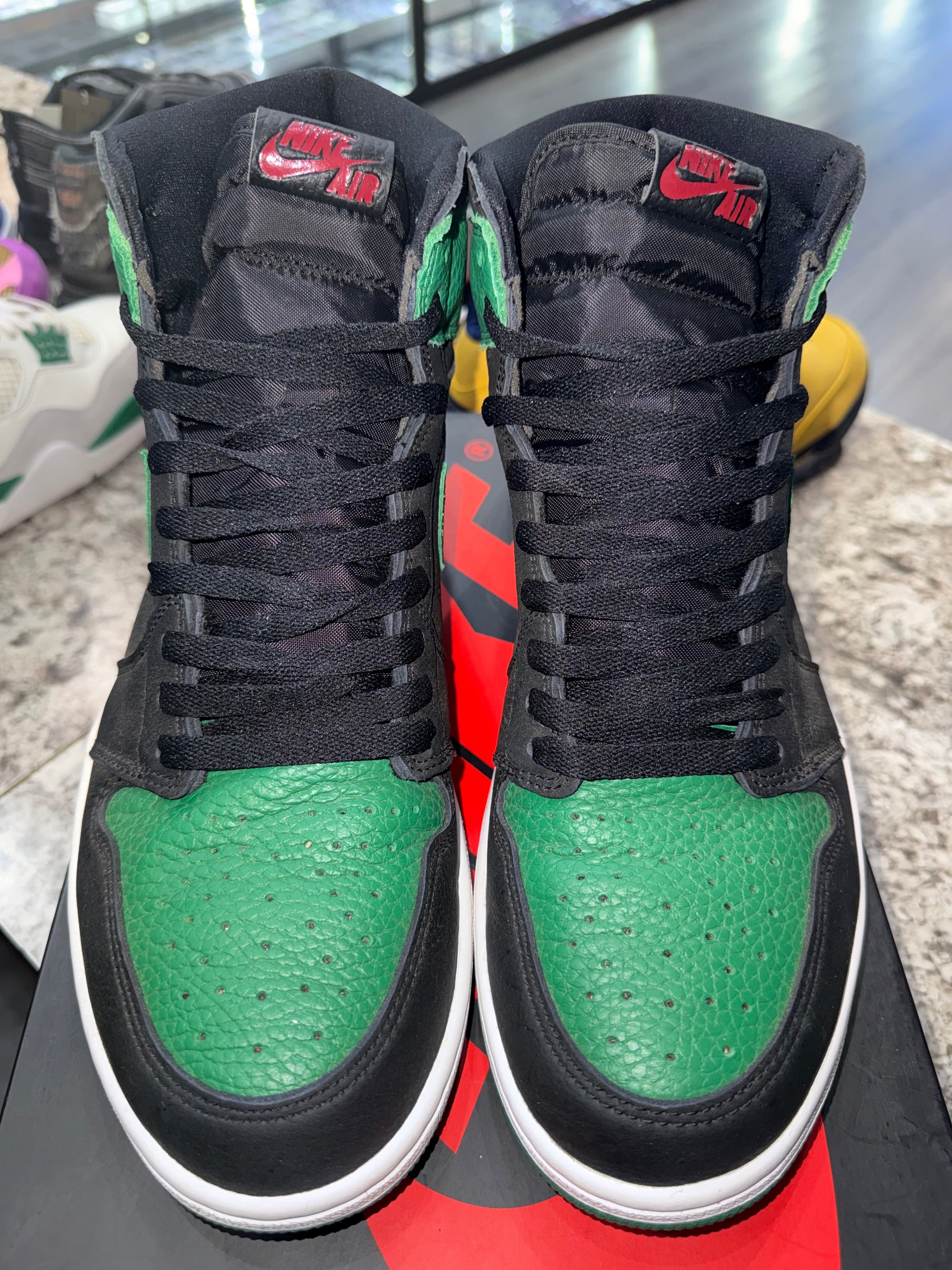 Jordan 1 Retro High Pine Green Black