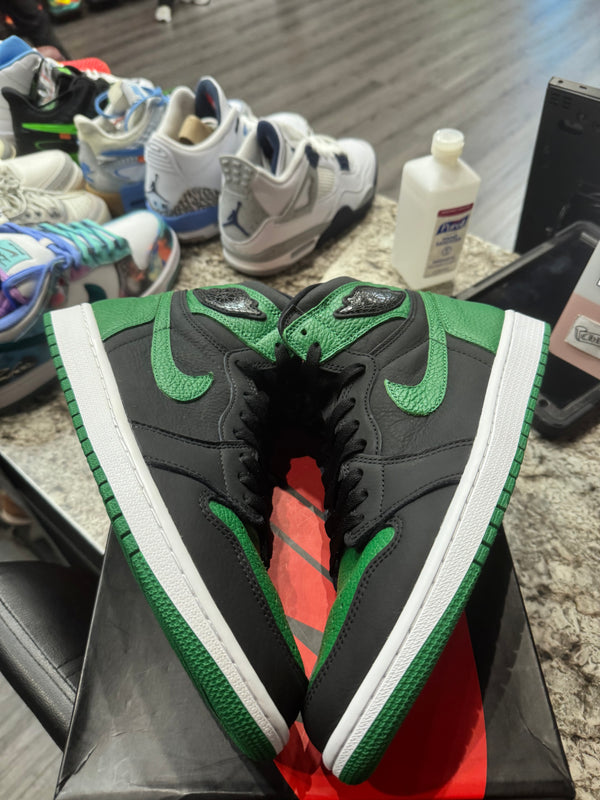 Jordan 1 Retro High Pine Green Black