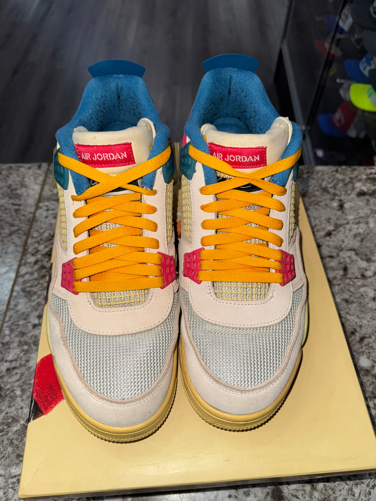 Jordan 4 Retro Union Guava Ice