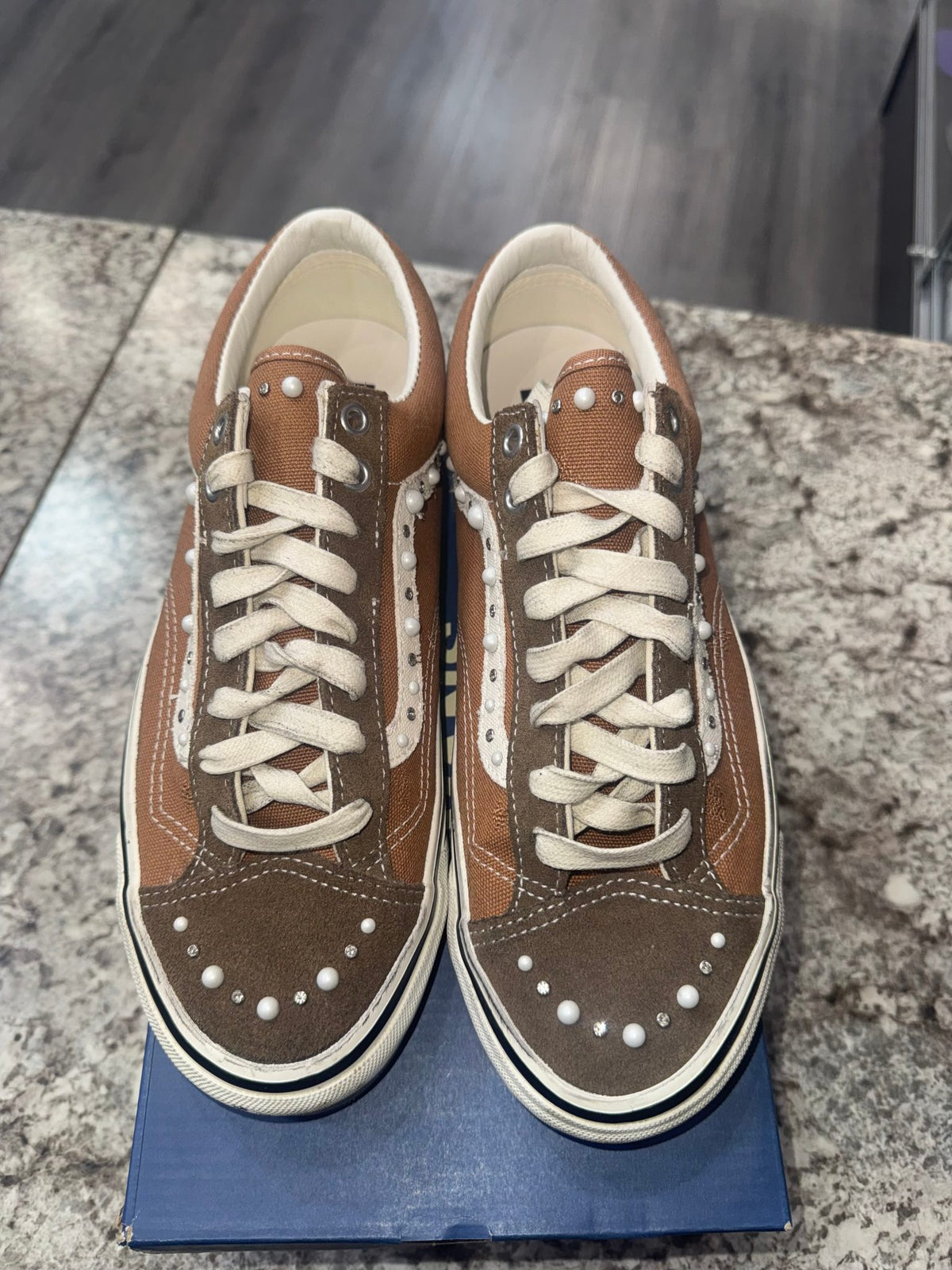 Vans LX Old Skool 36 Pearlized Pack Vintage Cocoa Brown