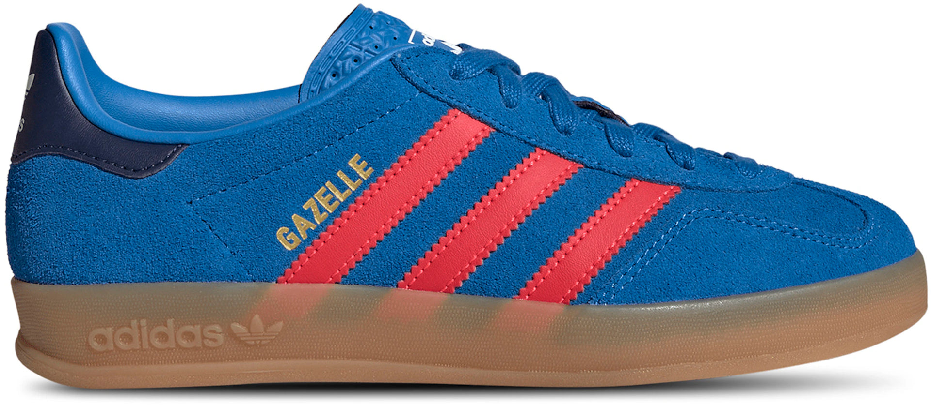 adidas Gazelle Indoor Lucid Ray Blue Lucid Red (GS)