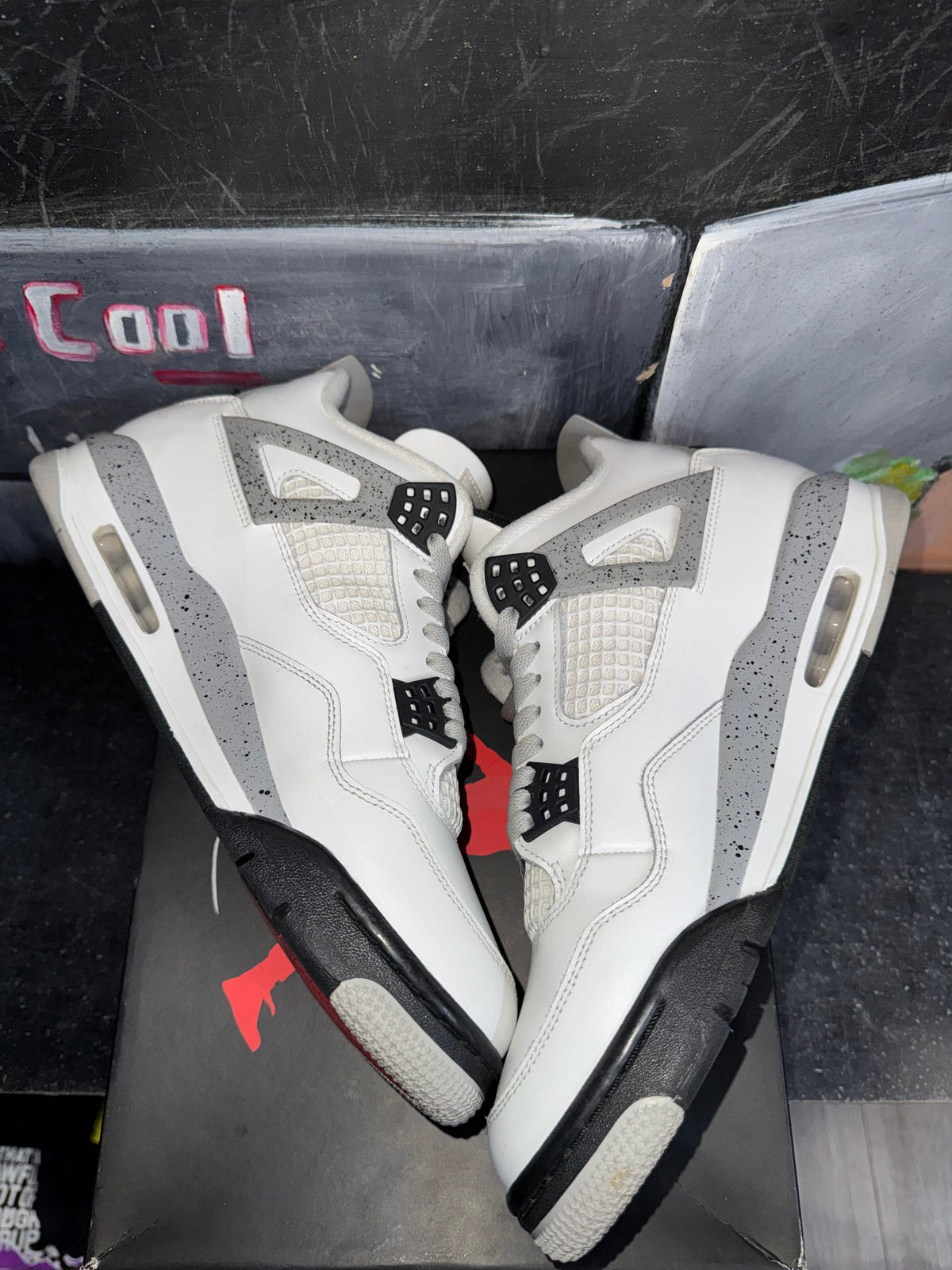 Jordan 4 Retro White Cement (2025)