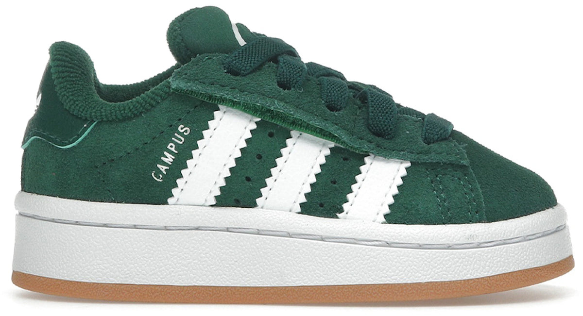 adidas Campus 00s Comfort Closure Camp Dark Green Cloud White Gum (TD)