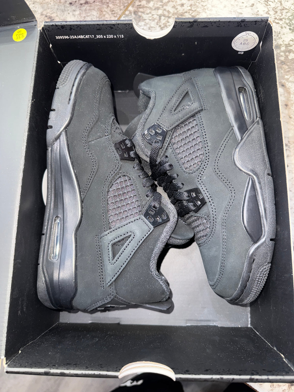 Jordan 4 Retro Black Cat (2025) (GS)