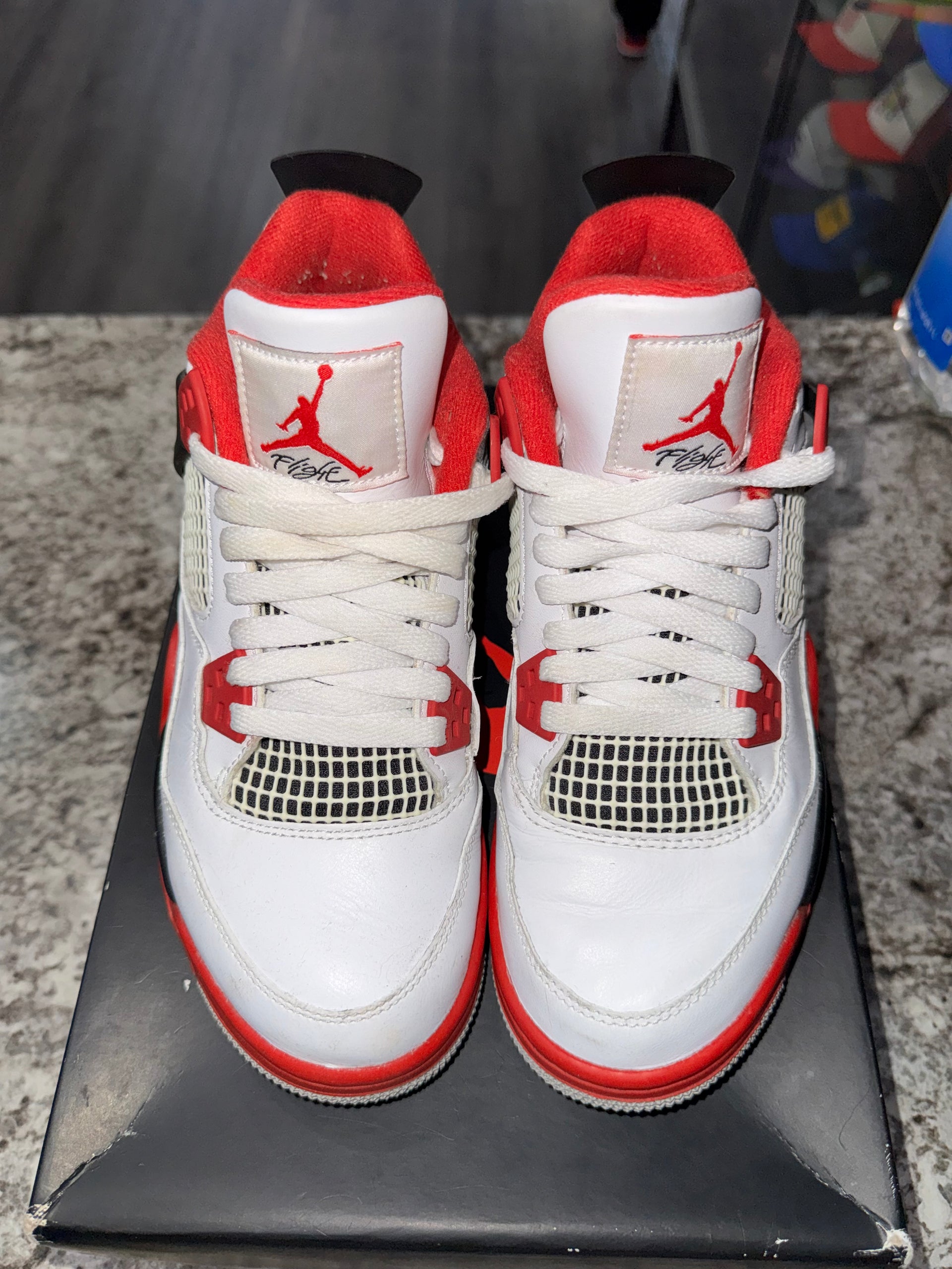 Jordan 4 Retro Fire Red (2020) (GS)