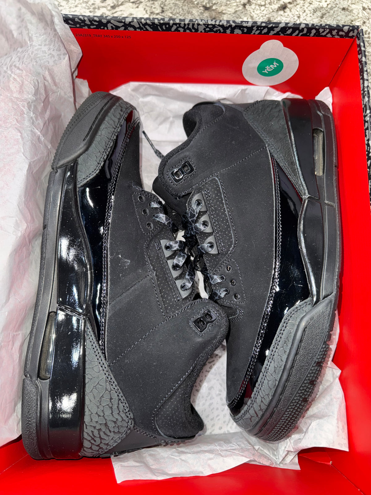 Jordan 3 Retro Black Cat (2025)