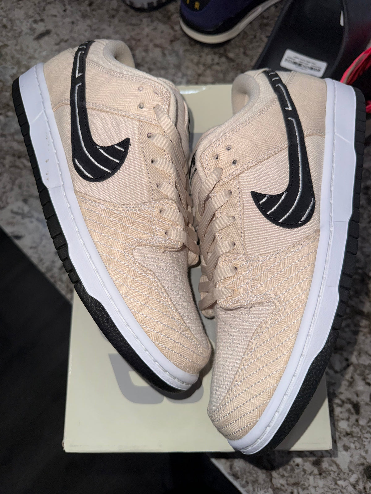 Nike SB Dunk Low Albino & Preto