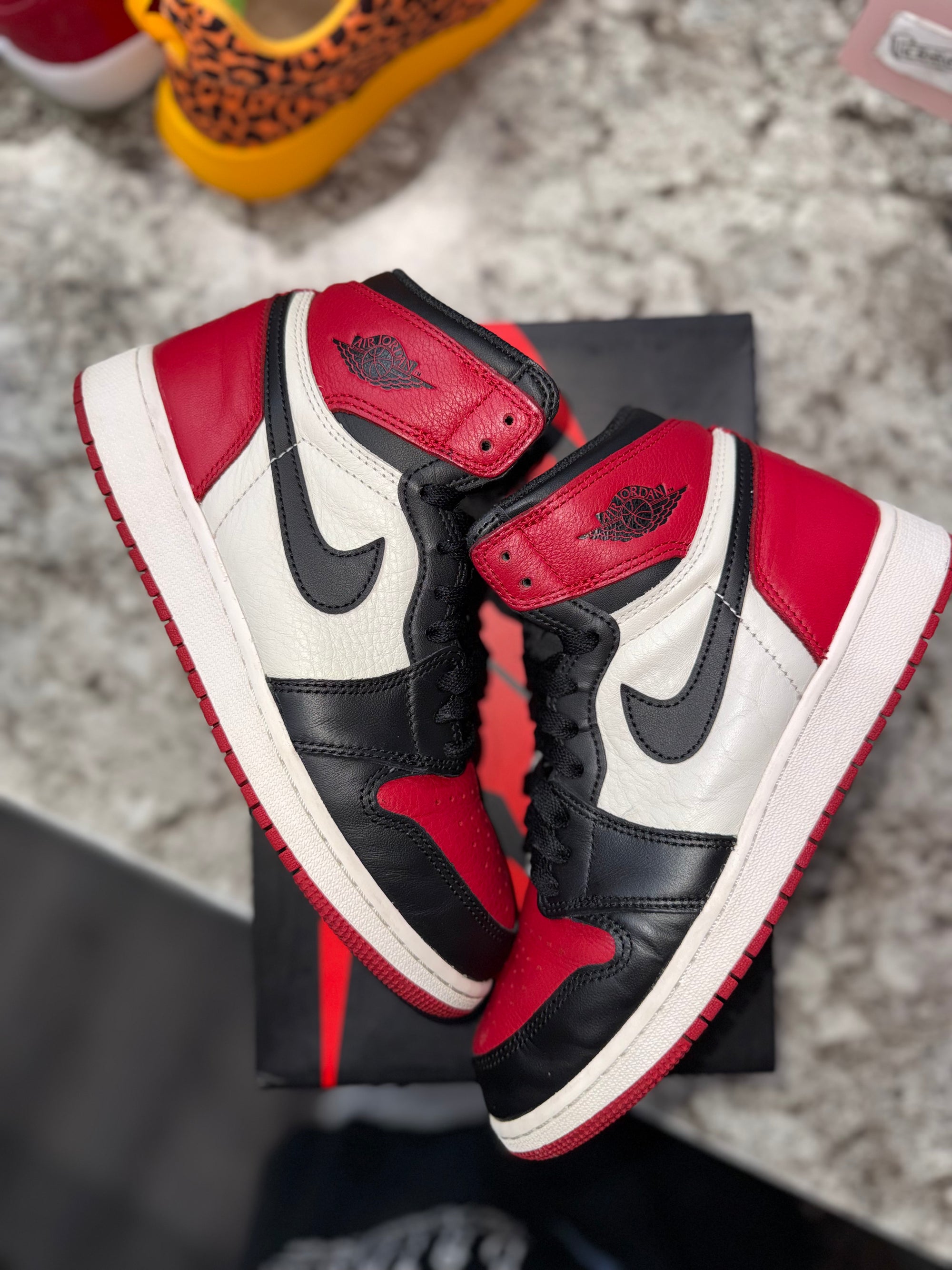 Jordan 1 Retro High Bred Toe (GS)
