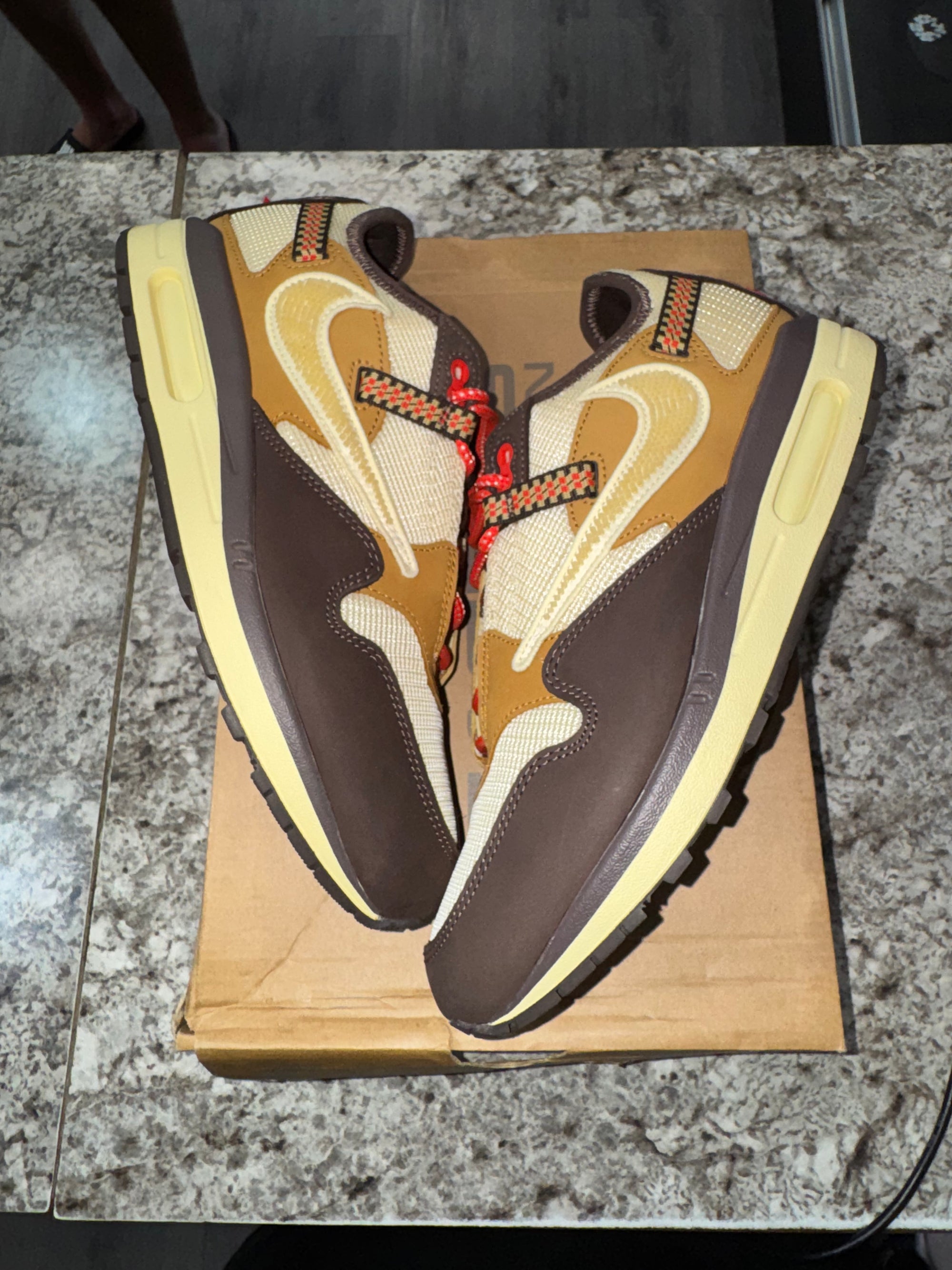 Nike Air Max 1 Travis Scott Cactus Jack Baroque Brown