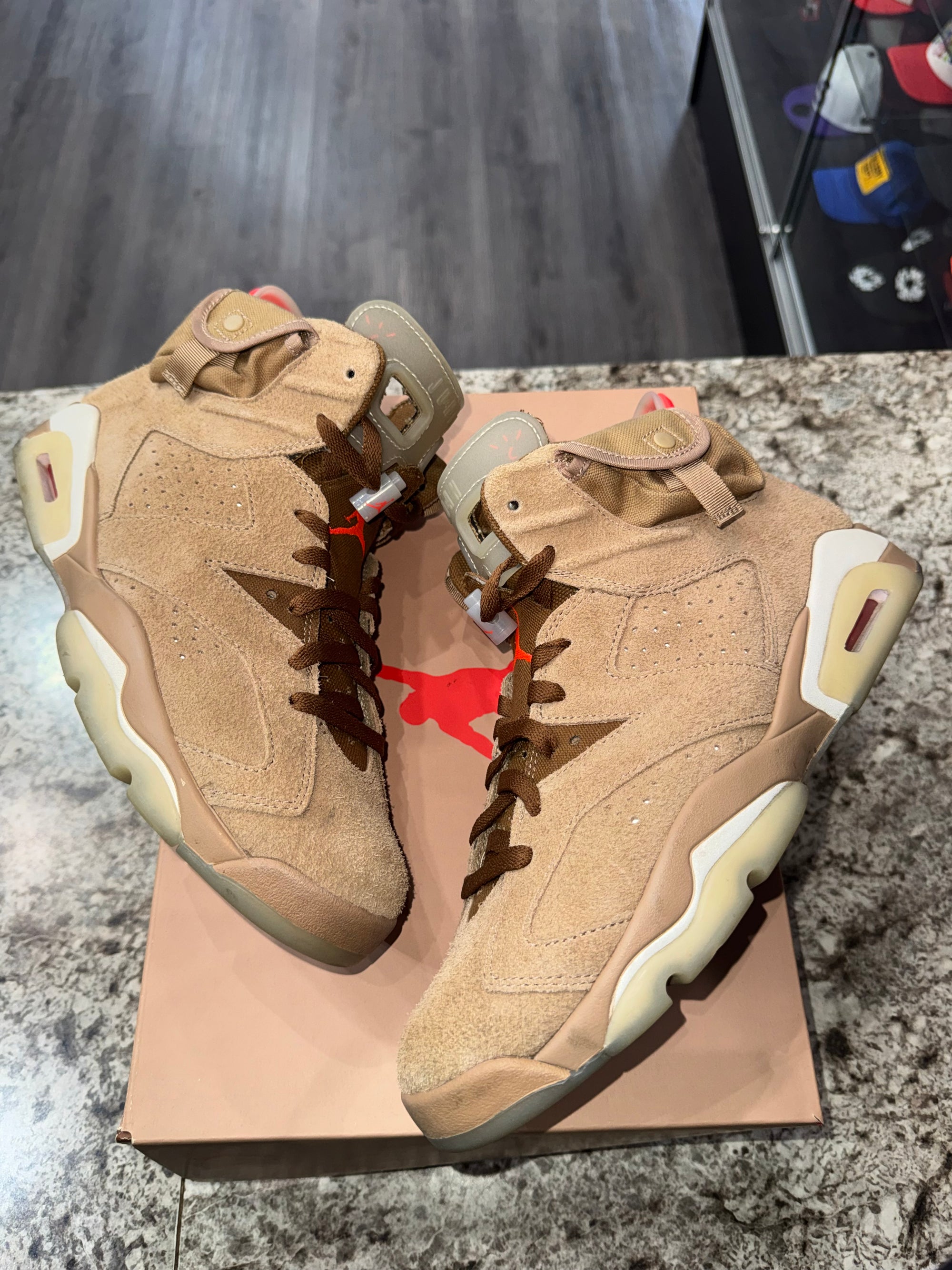 Jordan 6 Retro Travis Scott British Khaki