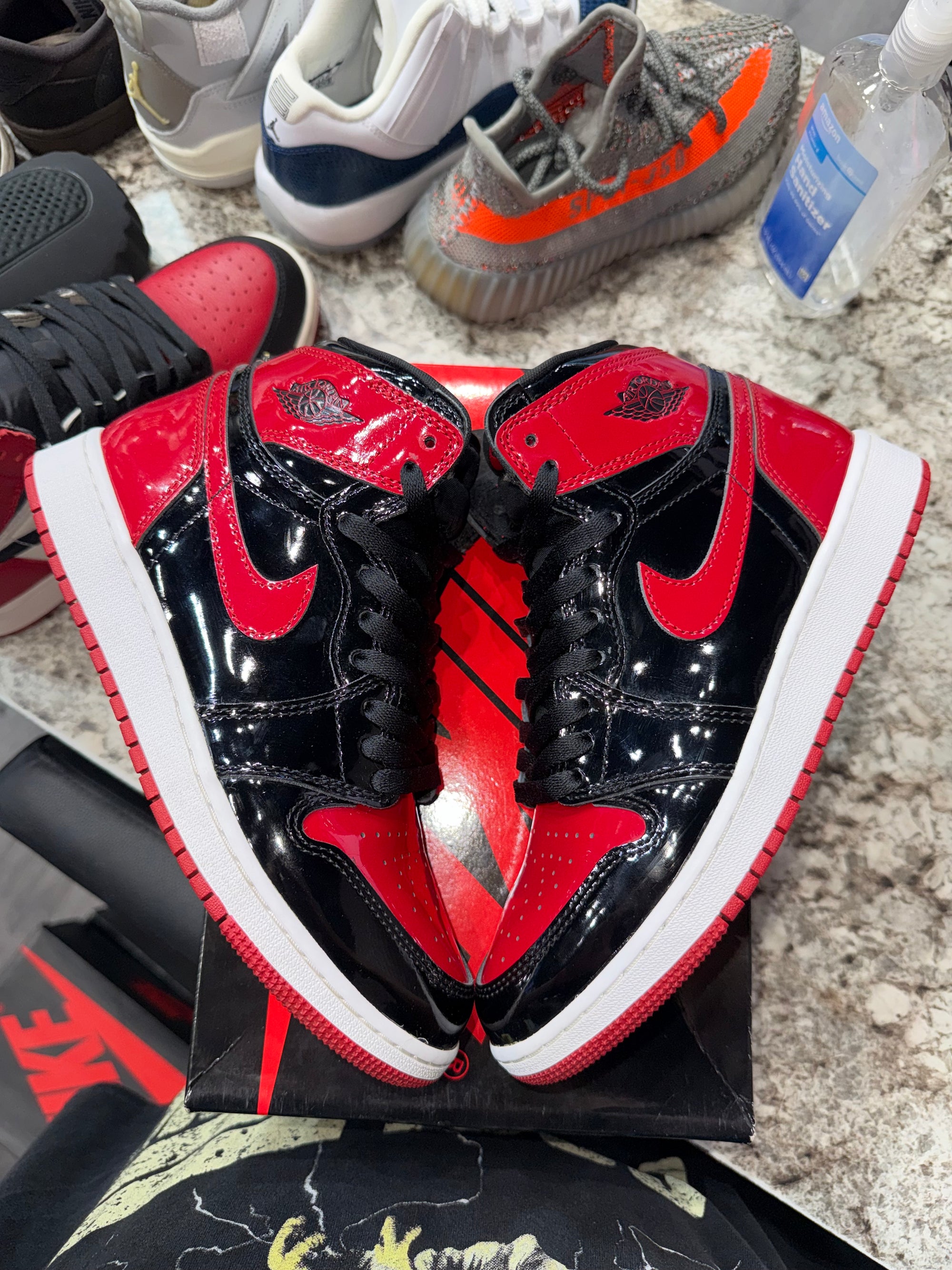 Jordan 1 Retro High OG Patent Bred (GS)