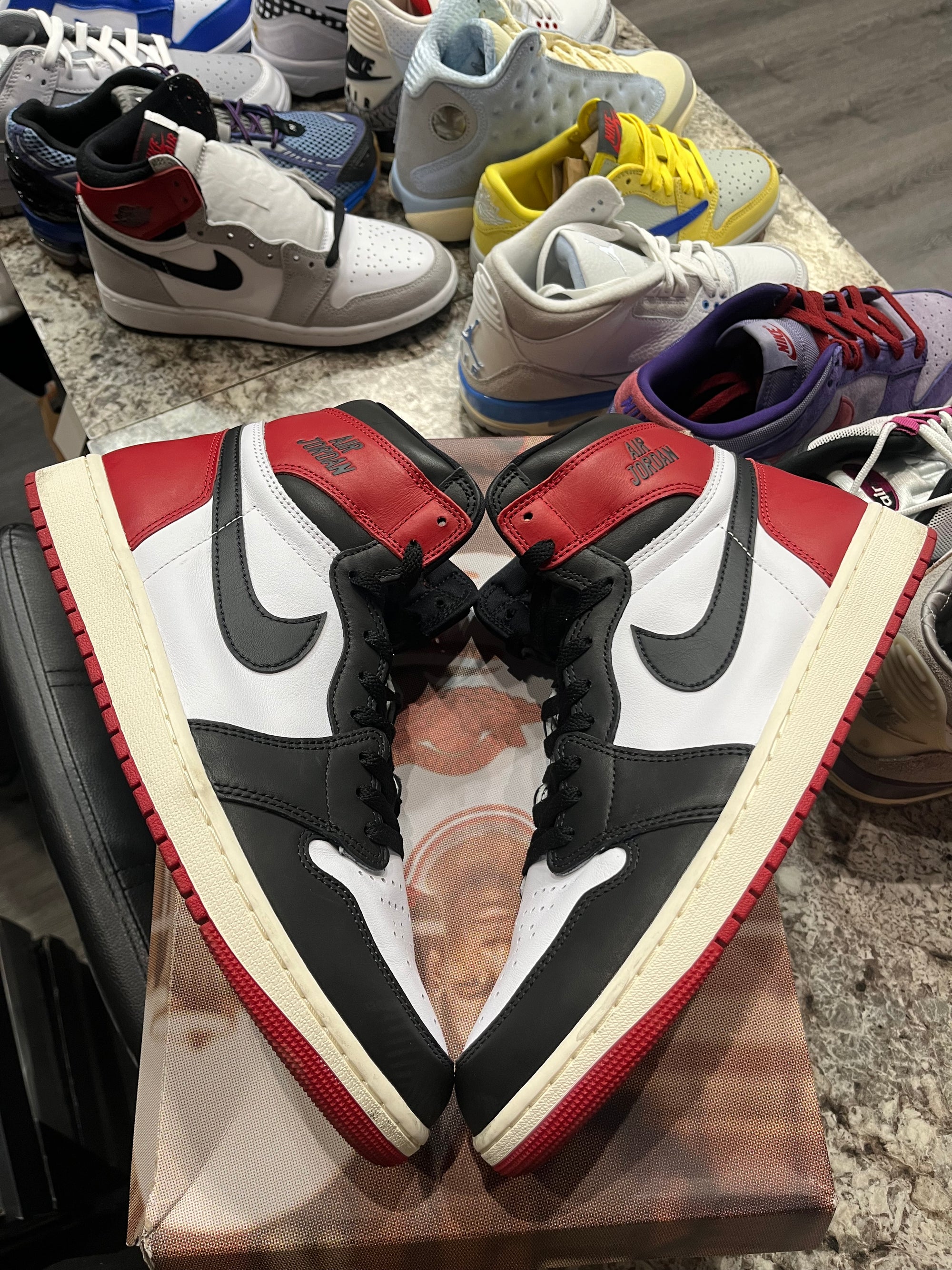 Jordan 1 Retro High OG Black Toe Reimagined