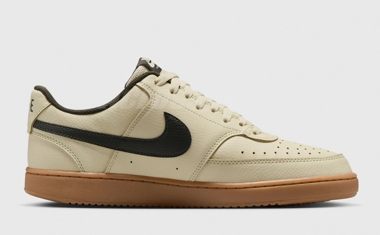 Nike Court Vision Low Light Khaki Gum