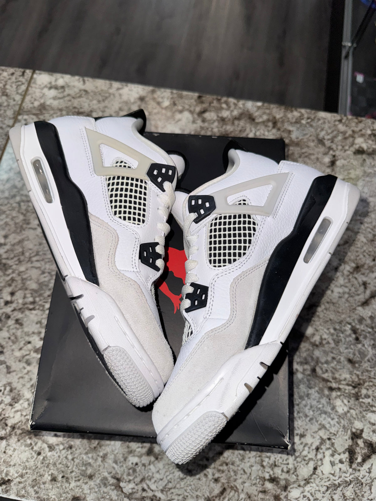 Jordan 4 Retro Military Black (GS)