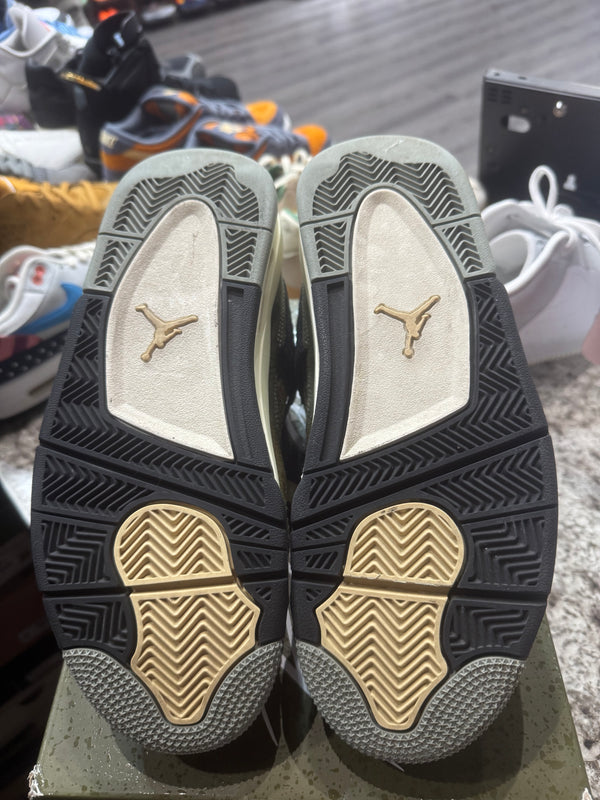 Jordan 4 Retro SE Craft Medium Olive (GS)