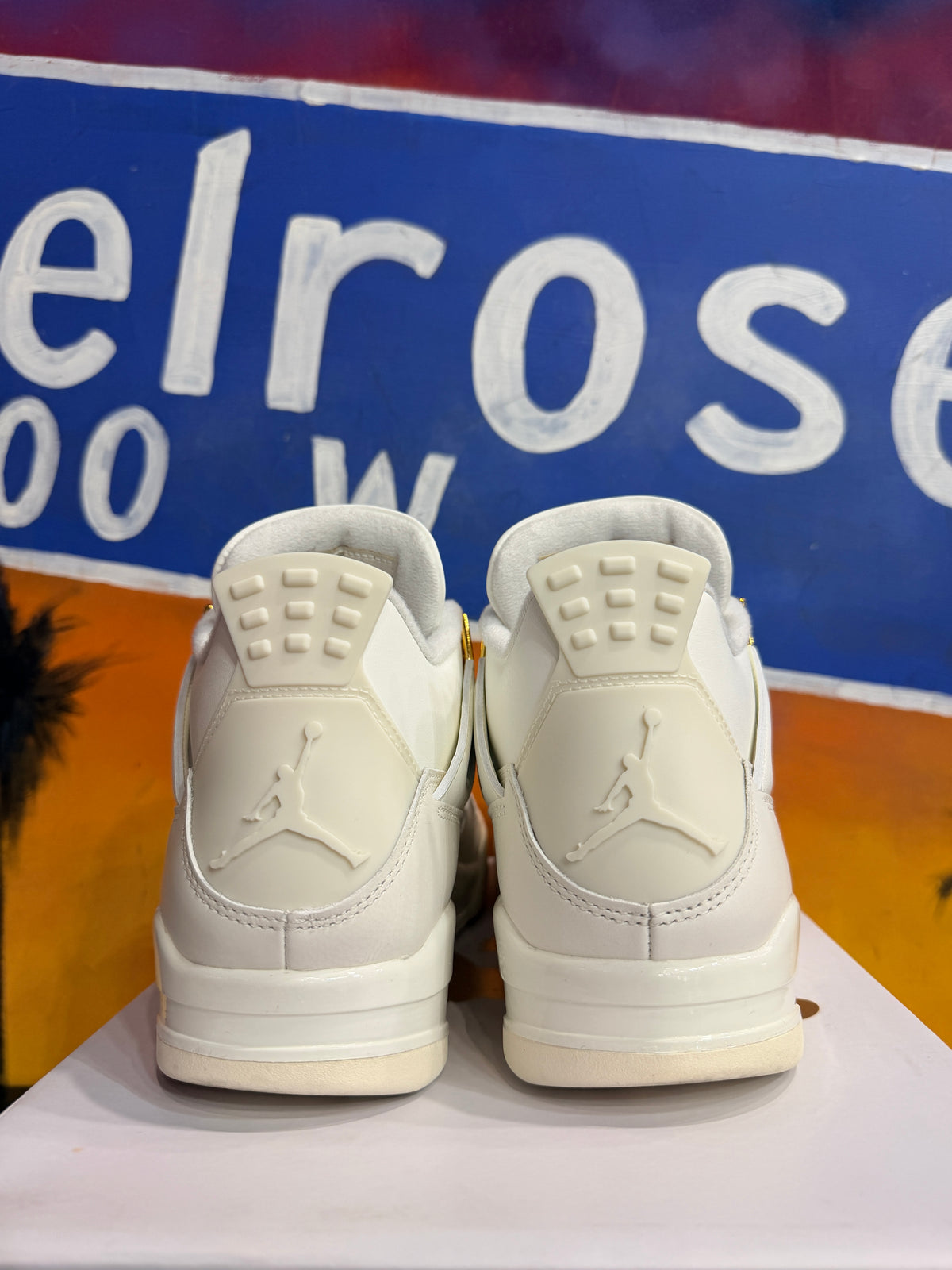 Jordan 4 Retro Metallic Gold (Women's)
