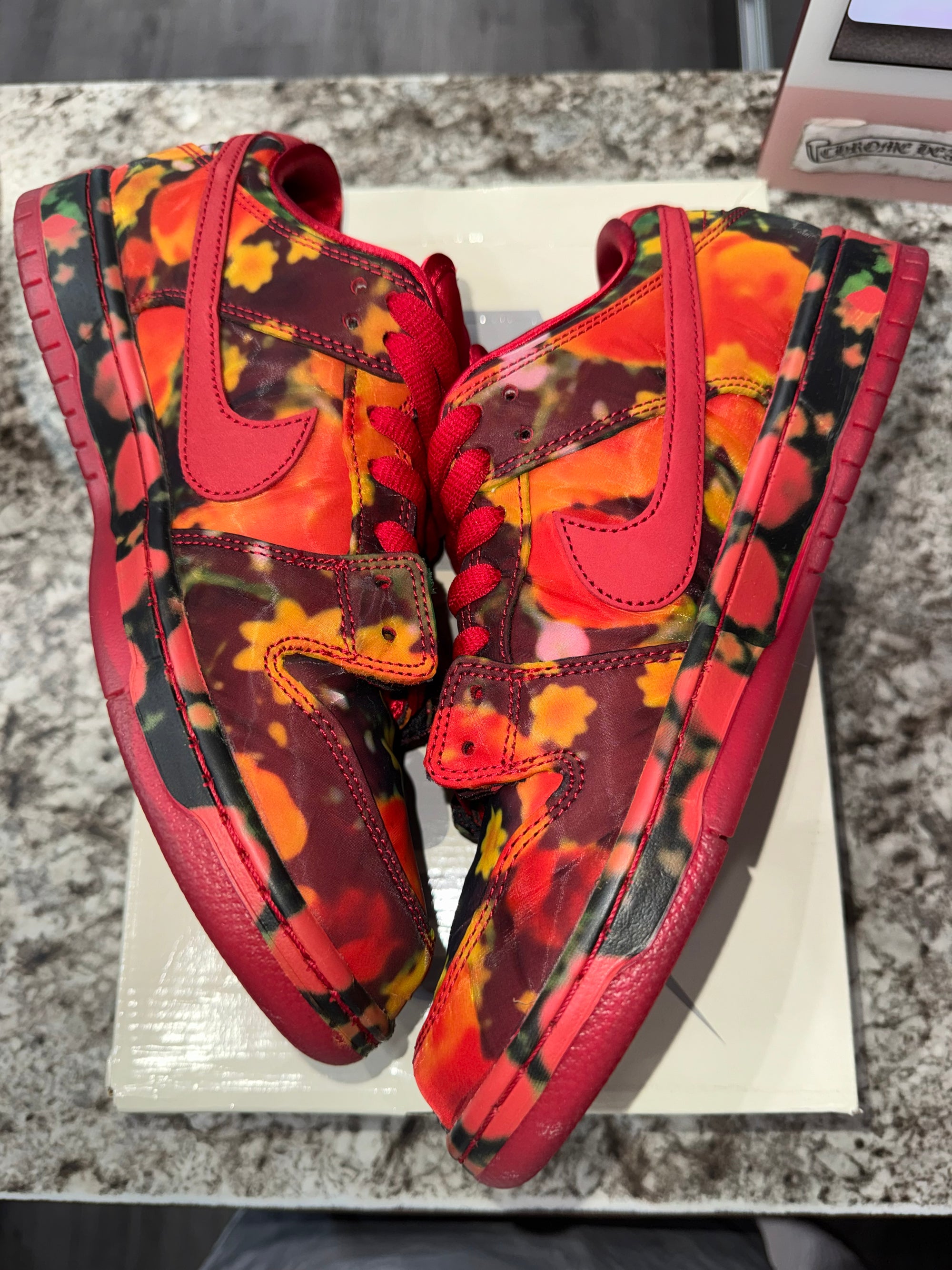 Nike SB Dunk Low The Wizard of Oz Poppy Field