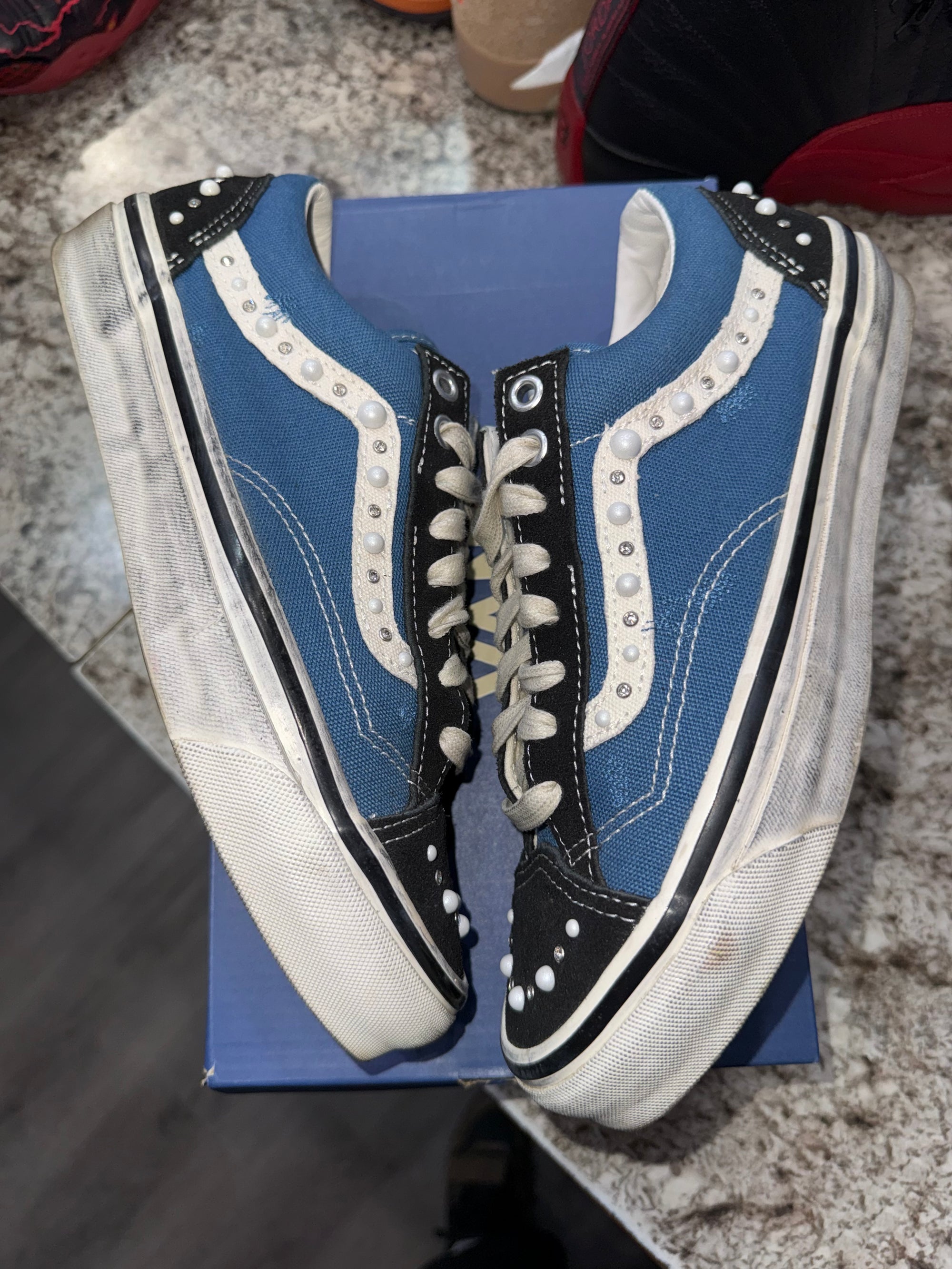 Vans LX Old Skool 36 Pearlized Pack Black Navy