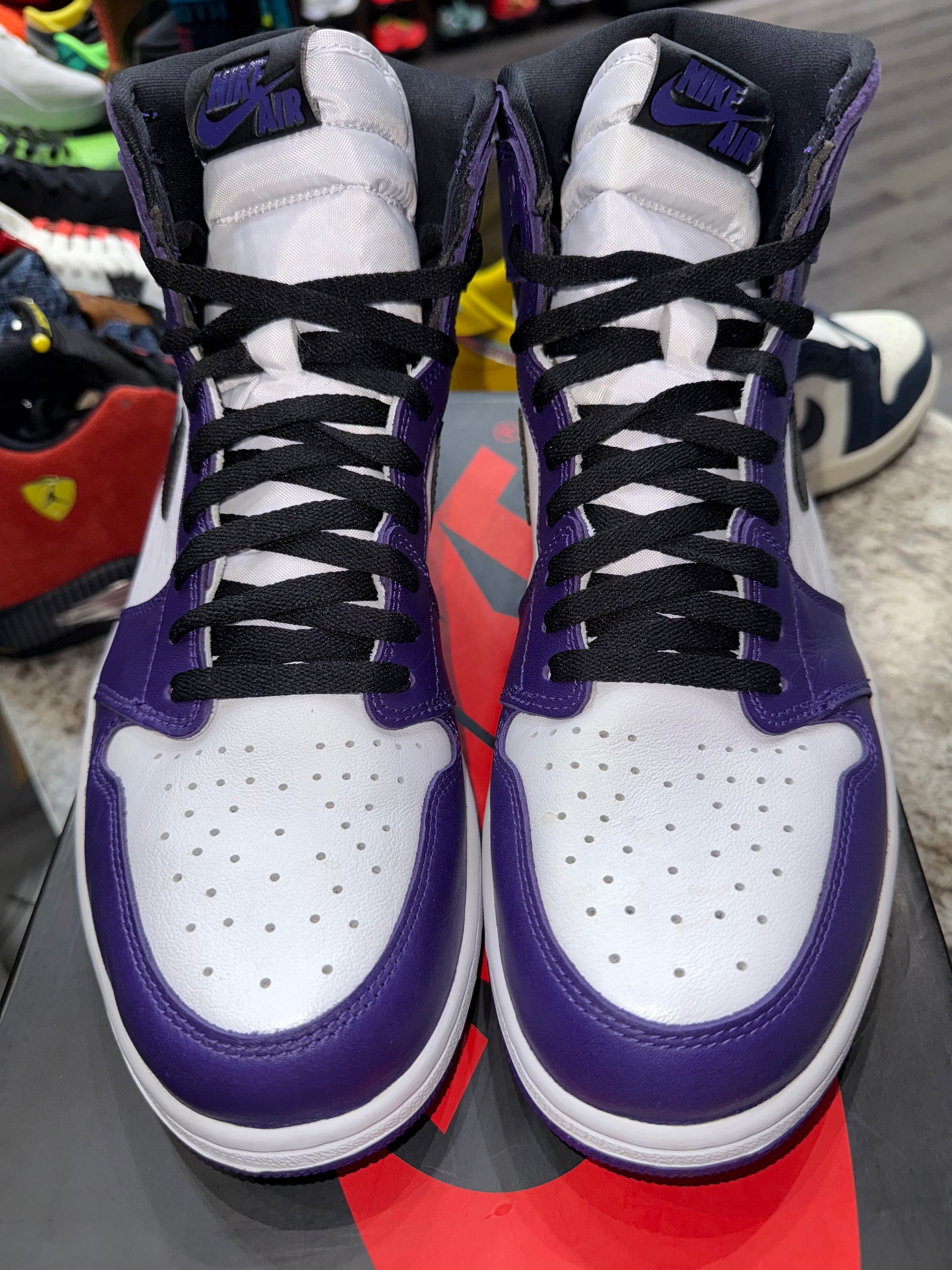 Jordan 1 Retro High Court Purple White