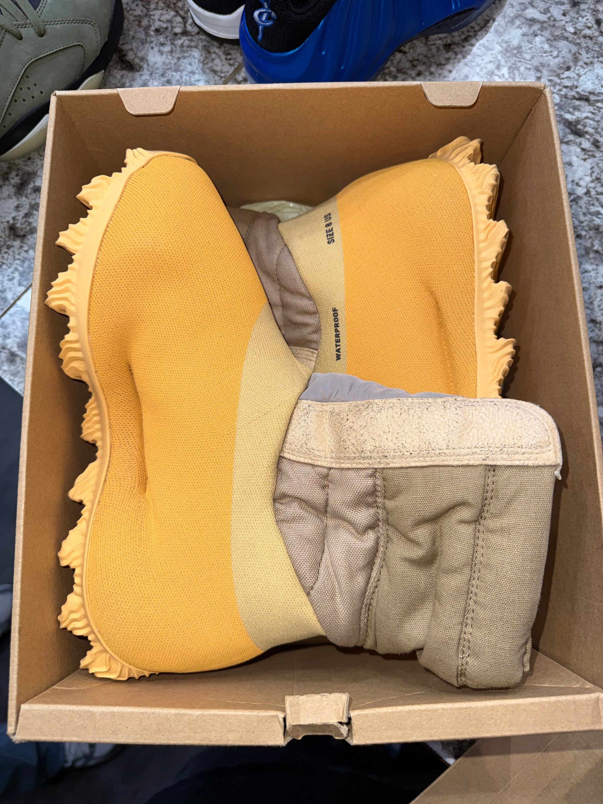 adidas Yeezy Knit RNR Boot Sulfur