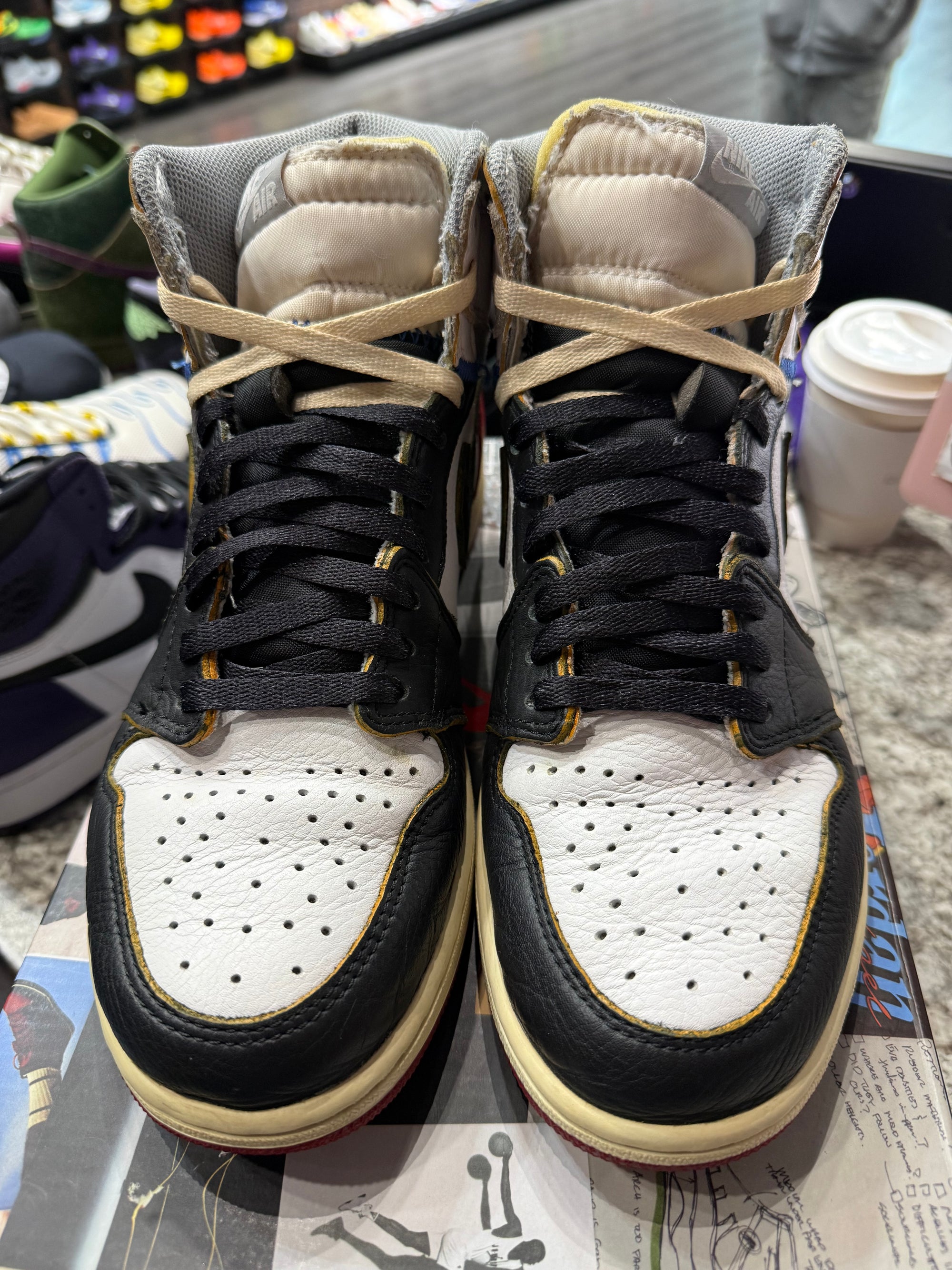Jordan 1 Retro High Union Los Angeles Black Toe