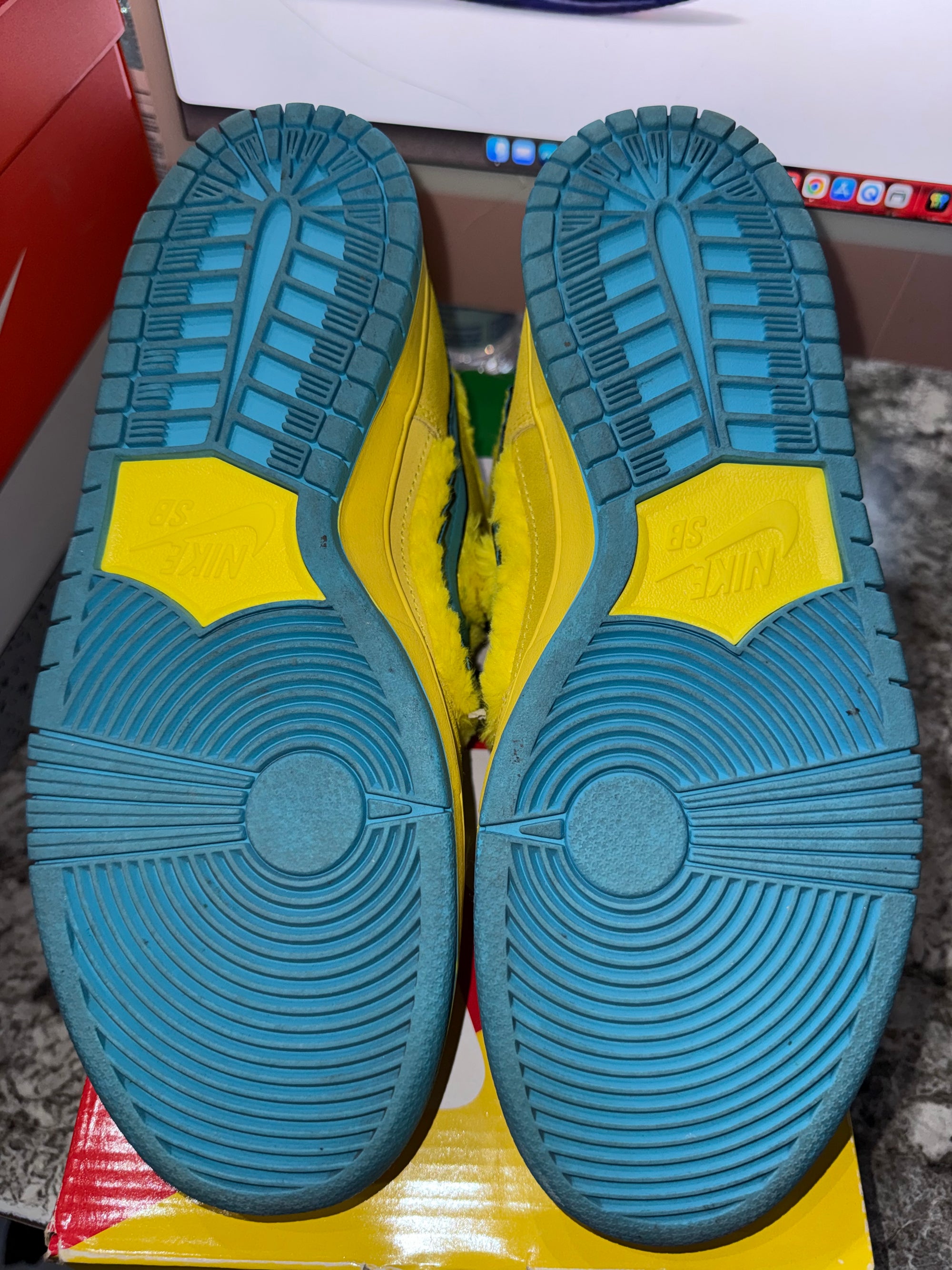 Nike SB Dunk Low Grateful Dead Bears Opti Yellow