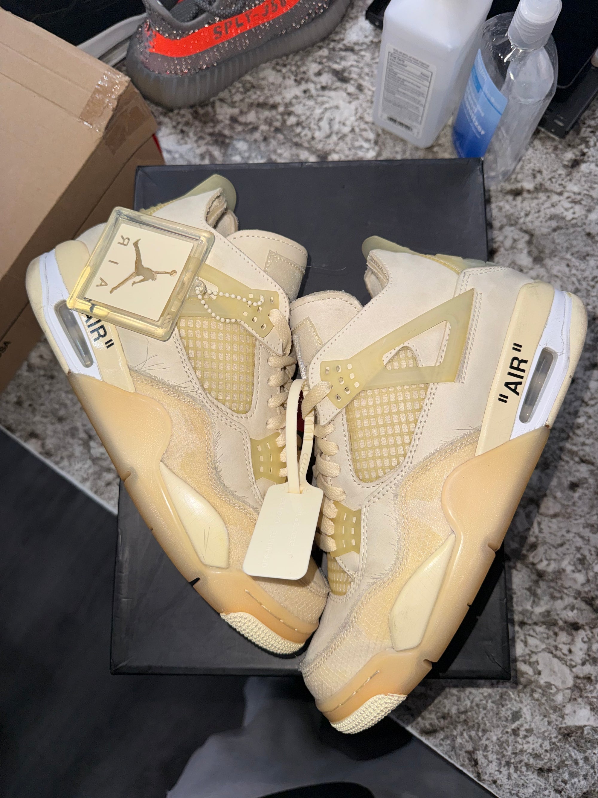Jordan 4 Retro Off-White Sail (Women's)