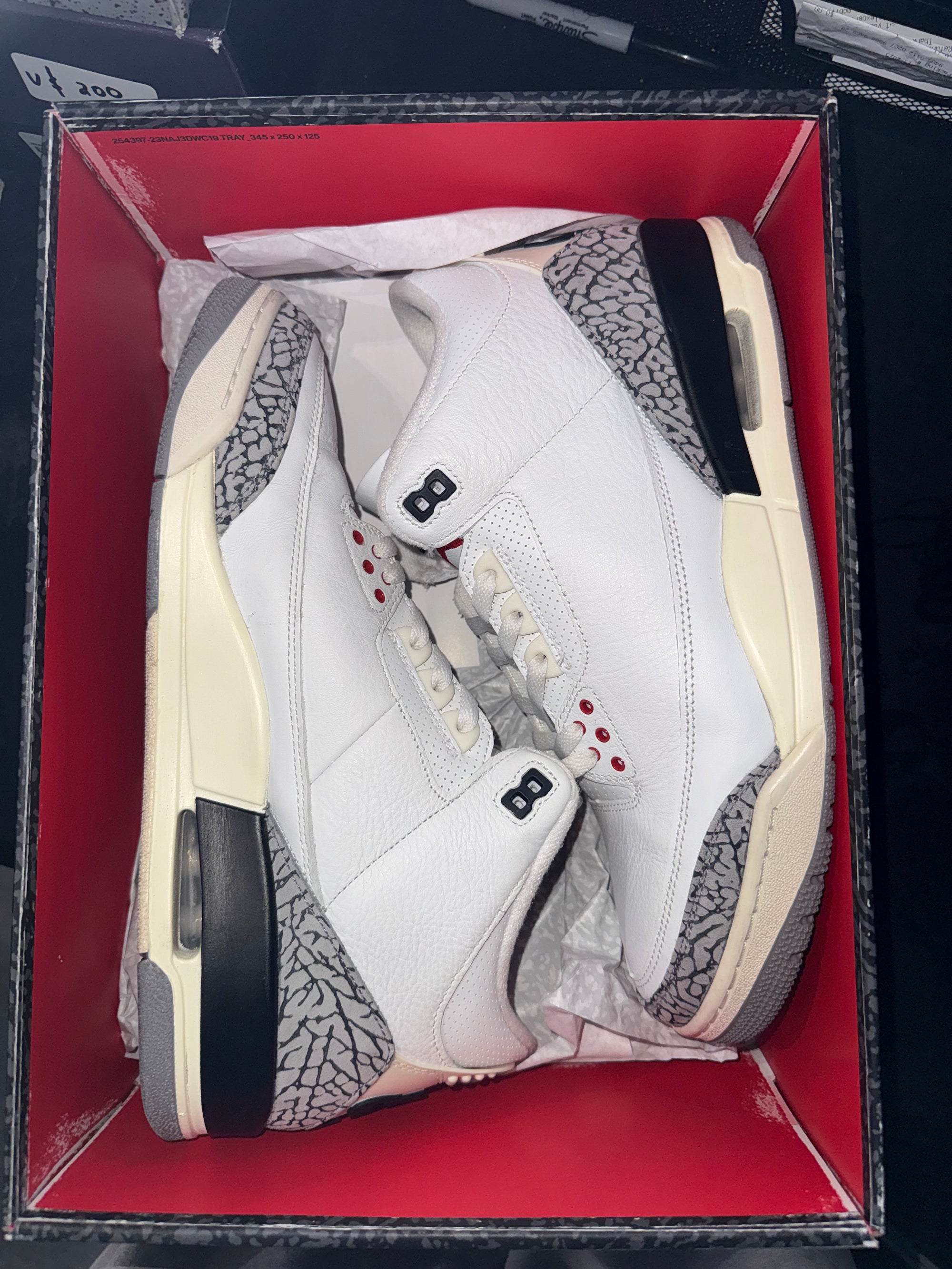 Jordan 3 Retro White Cement Reimagined