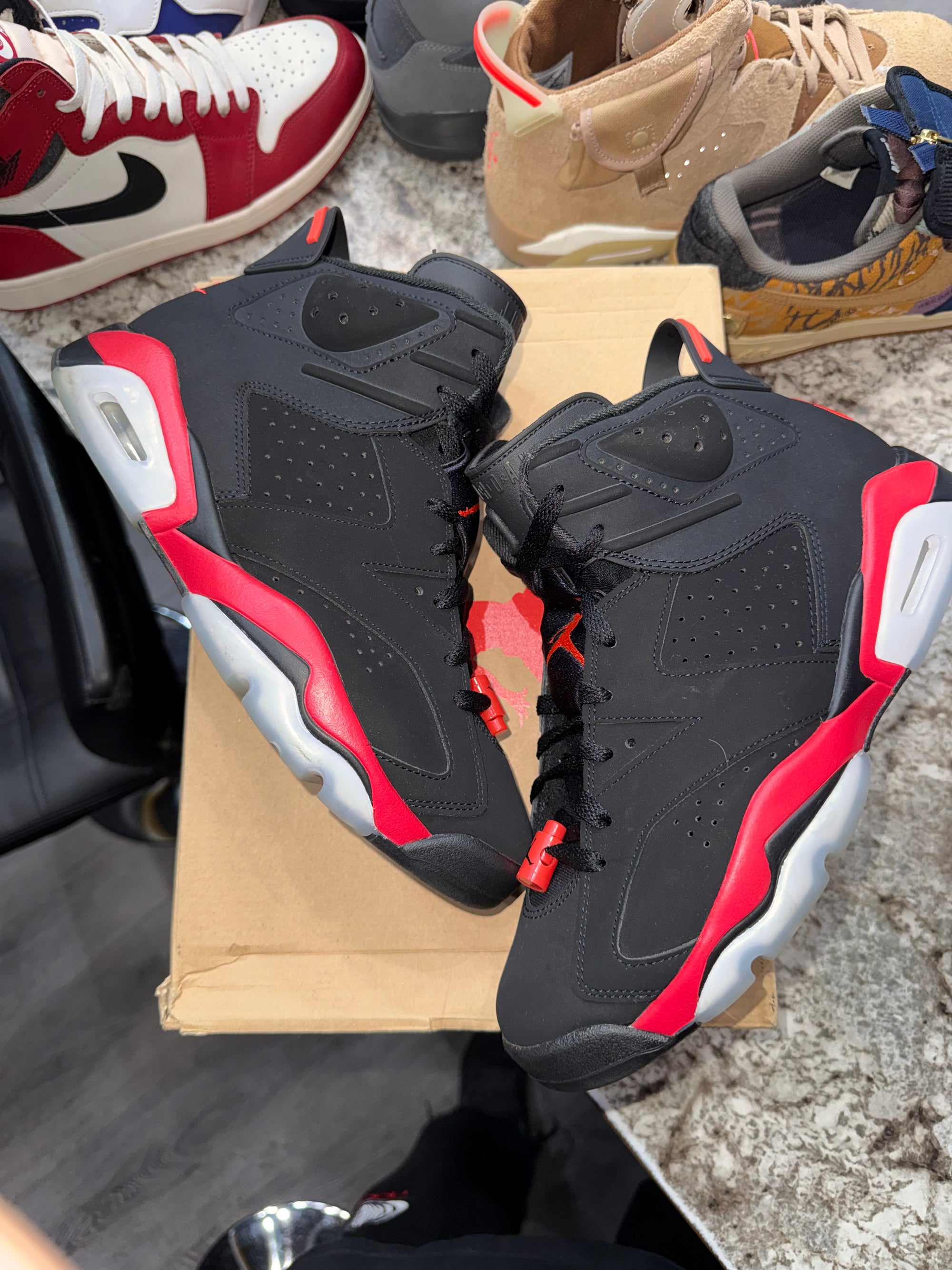 Jordan 6 Retro Infrared Salesman
