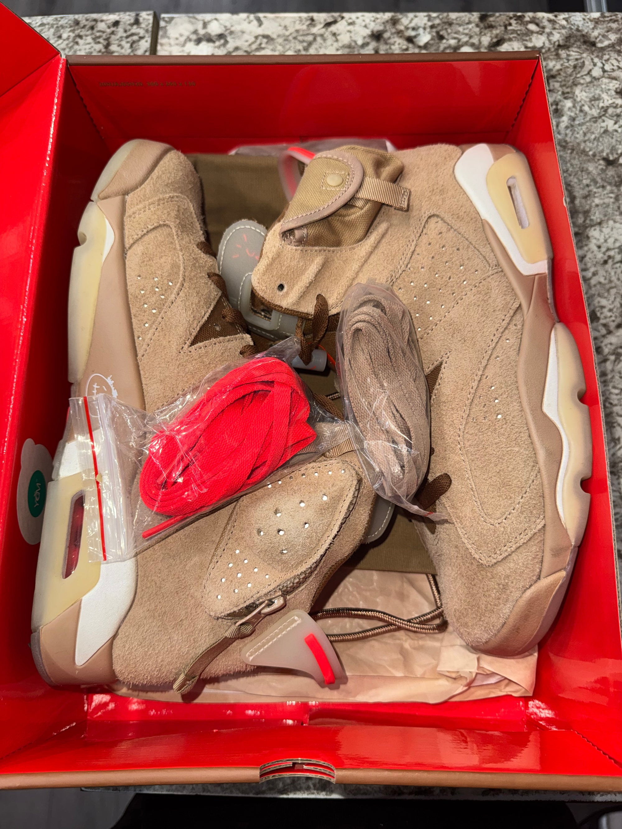 Jordan 6 Retro Travis Scott British Khaki